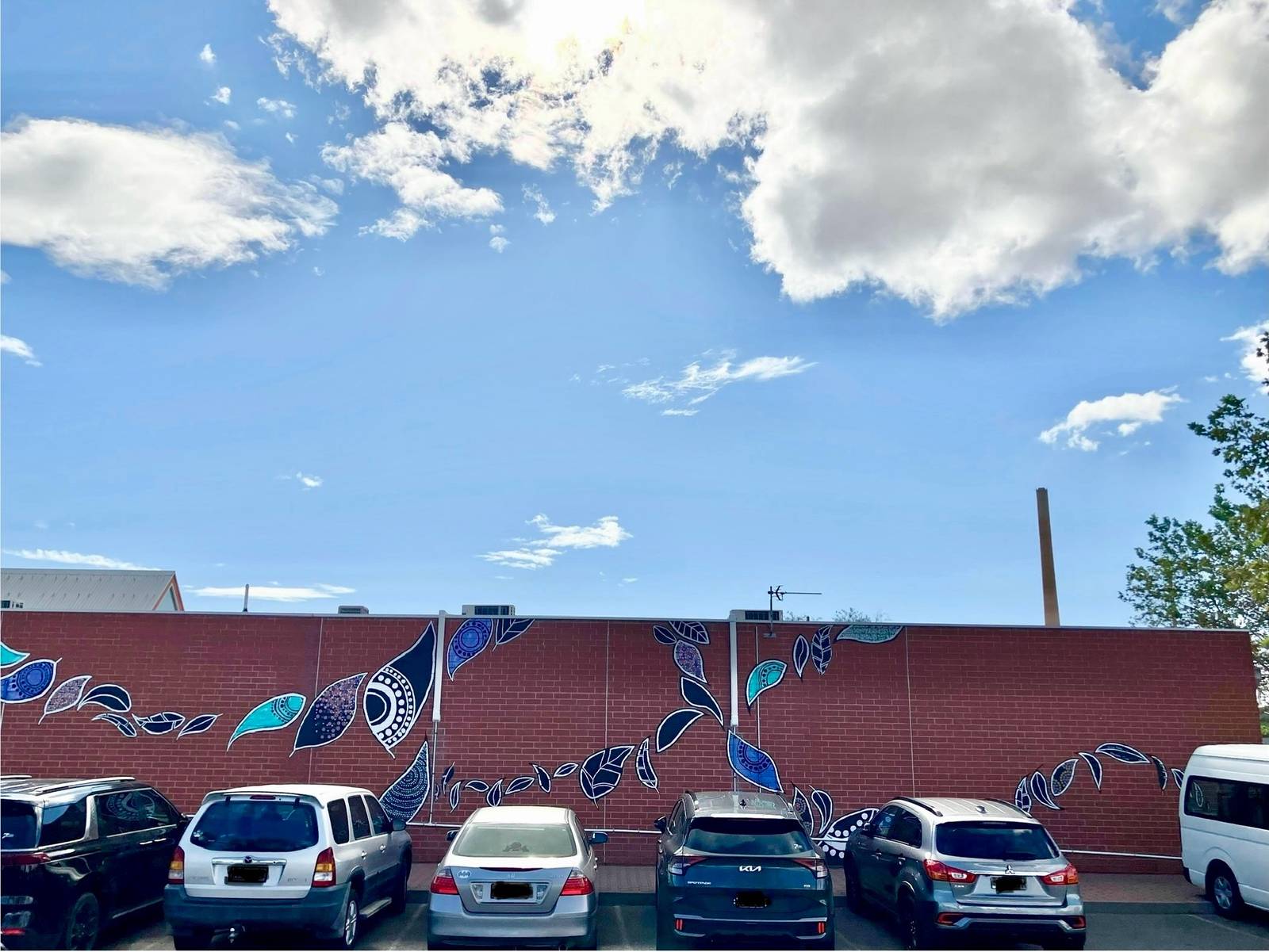 Jessica Turner, Elizabeth Close Arts&mdash;Nukunu in the Big Picture - Red Cross Mural