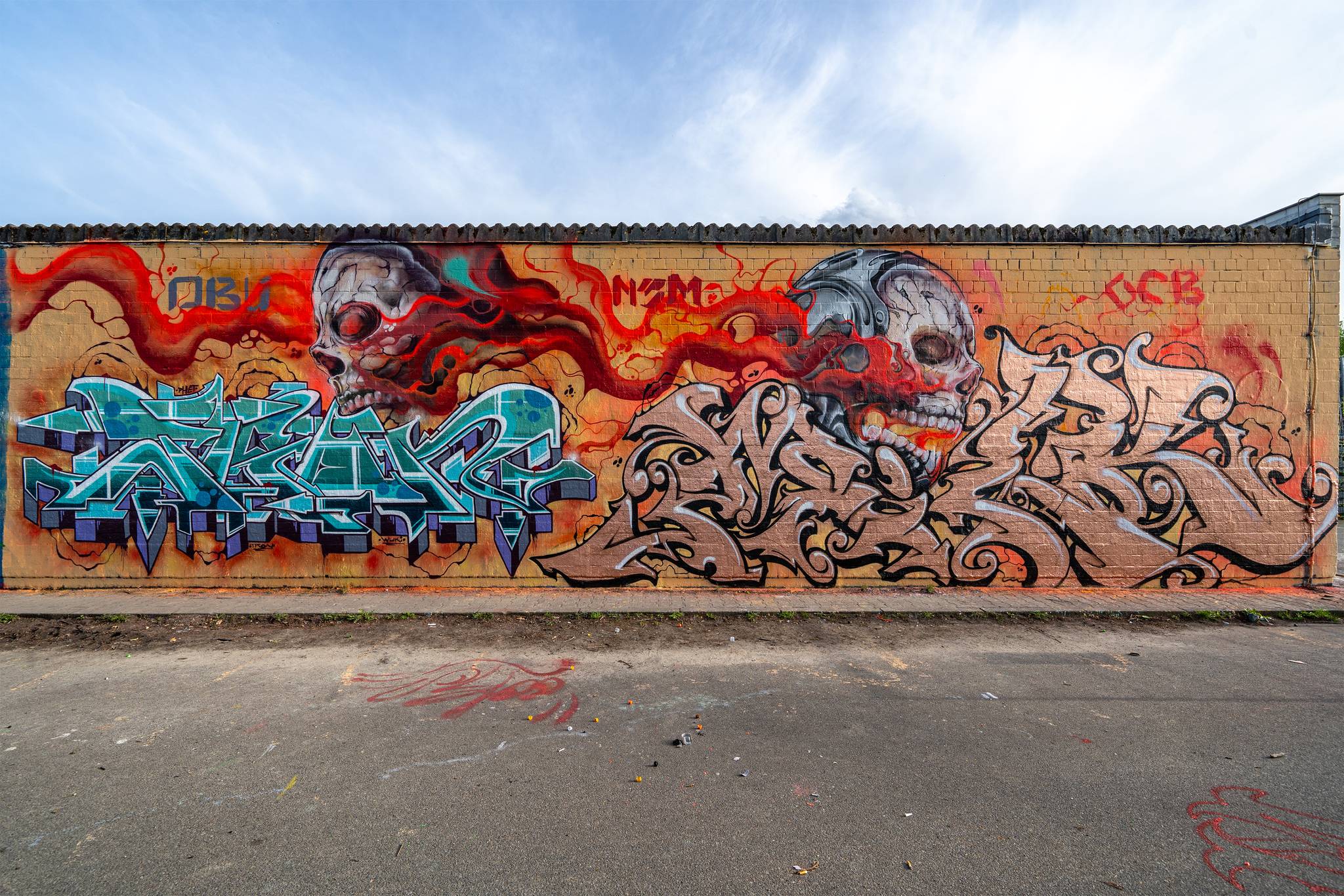 Cors One, Milk21, Tron 26&mdash;Smoking Skullz