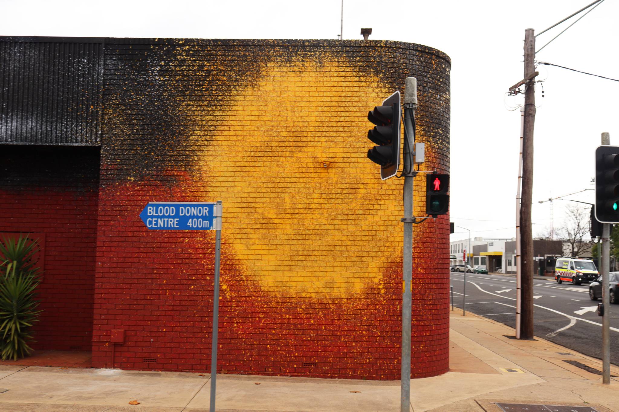 Jason Wing, Maddie Gibbs&mdash;Aboriginal Mural