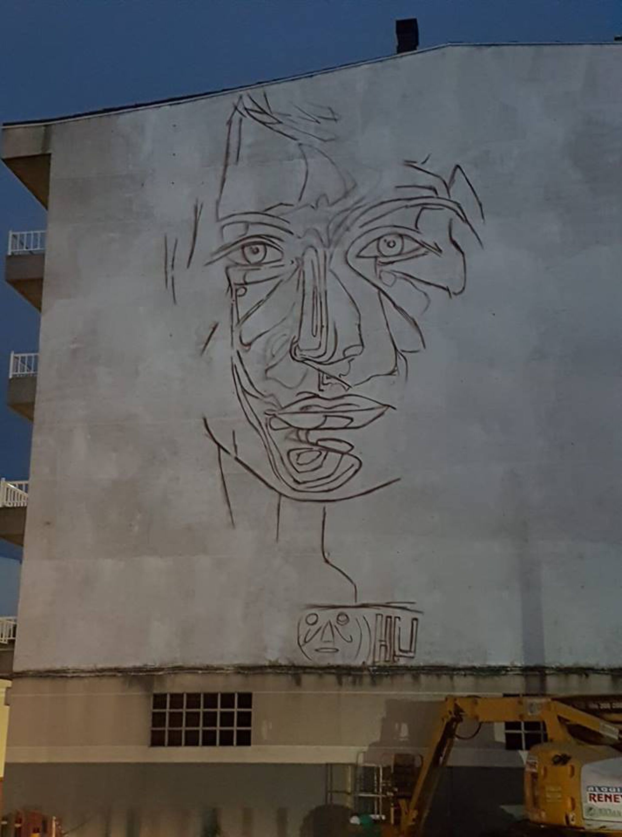 Jorit Agoch&mdash;Tribu humana