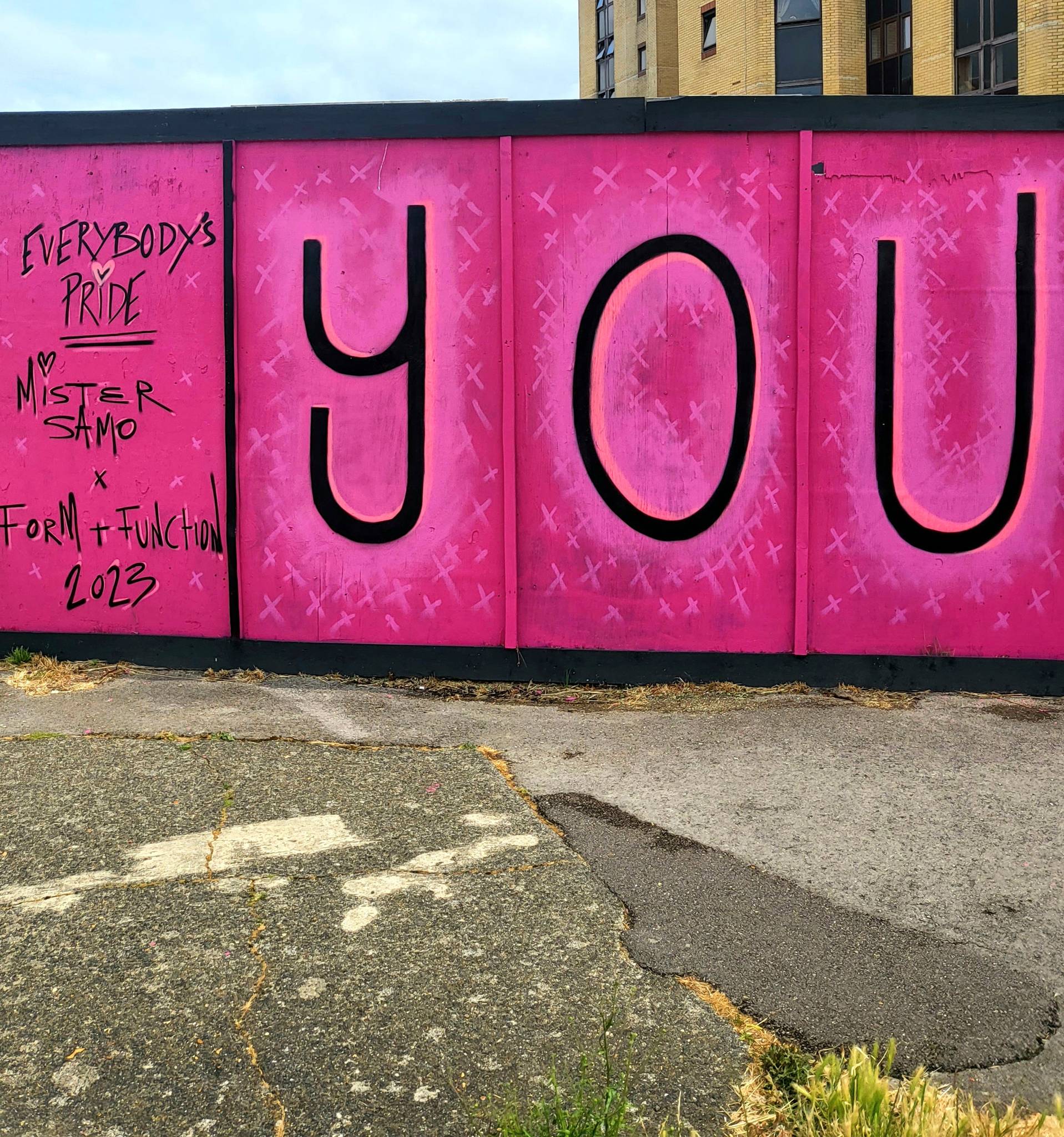 thisismidge, Mistersamo, My Dog Sighs&mdash;Portsmouth Pride Mural