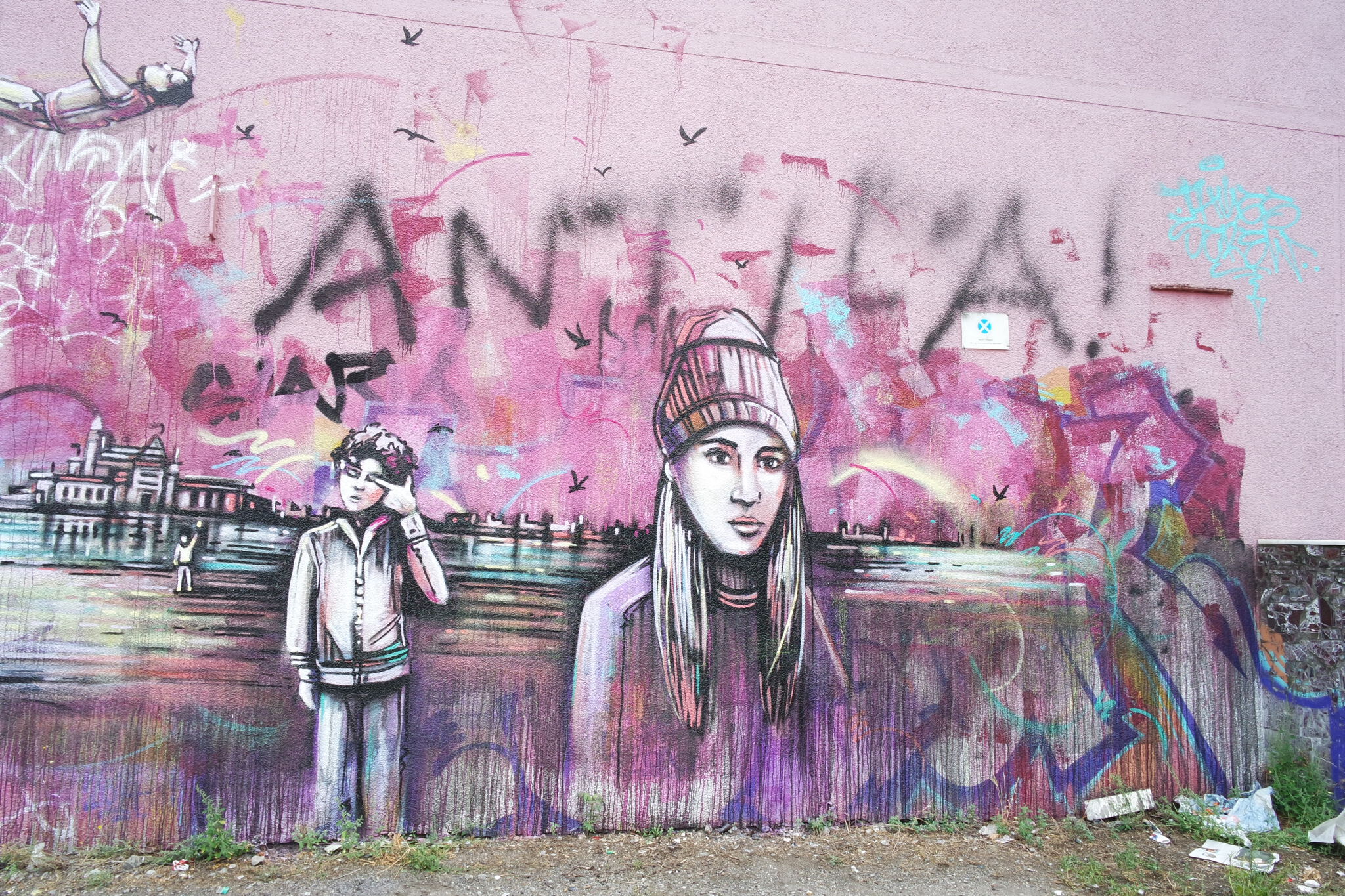 Alice Pasquini&mdash;ALICE PASQUINI (IT) at Humboltstrasse/Langestrasse