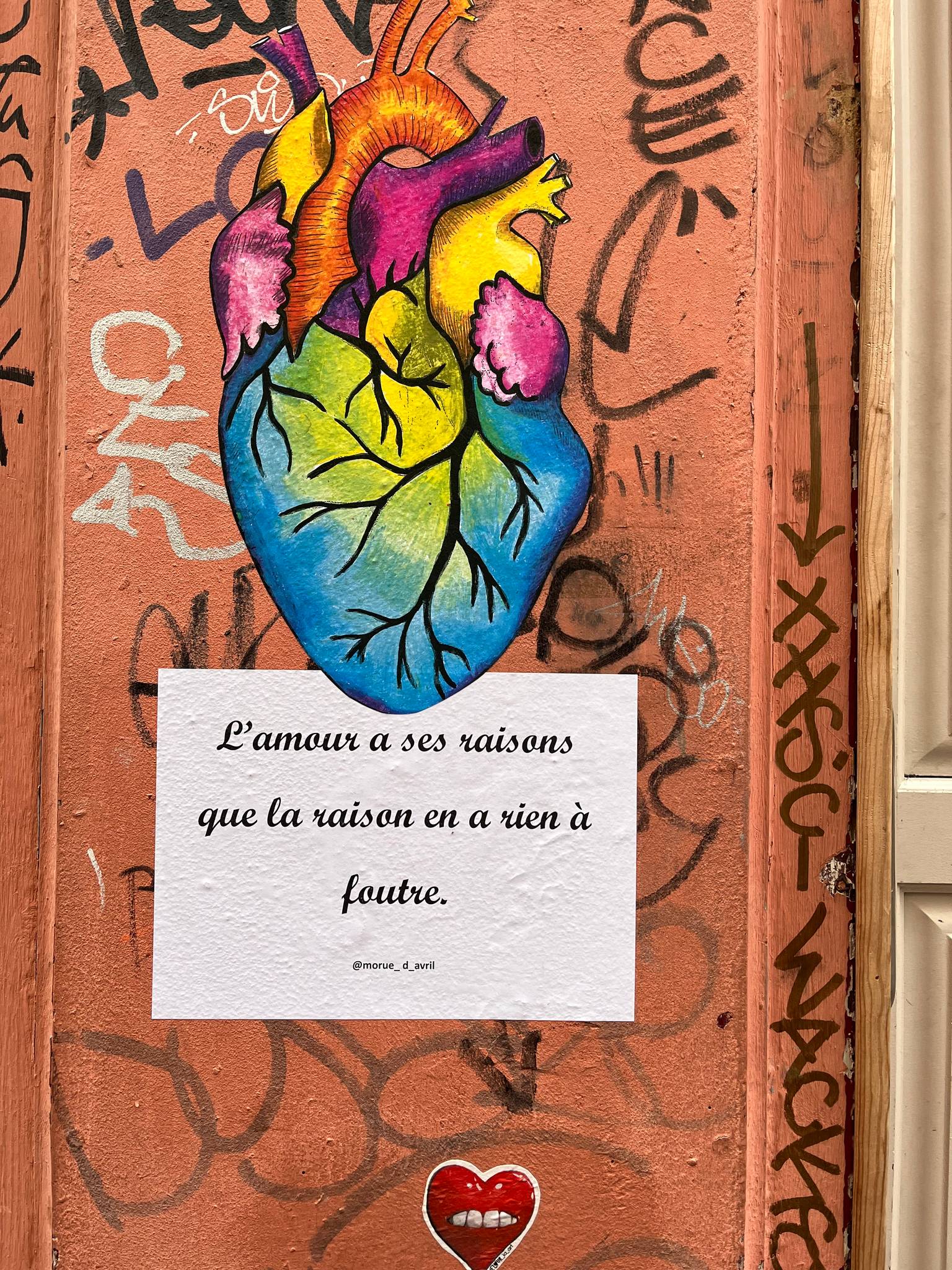 Mörue d'avril
&mdash;L’amour