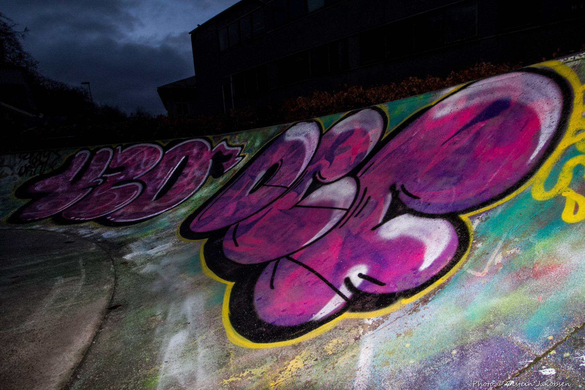&mdash;Graffiti spot / Skating park