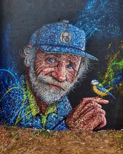 Augustin - Spray painting