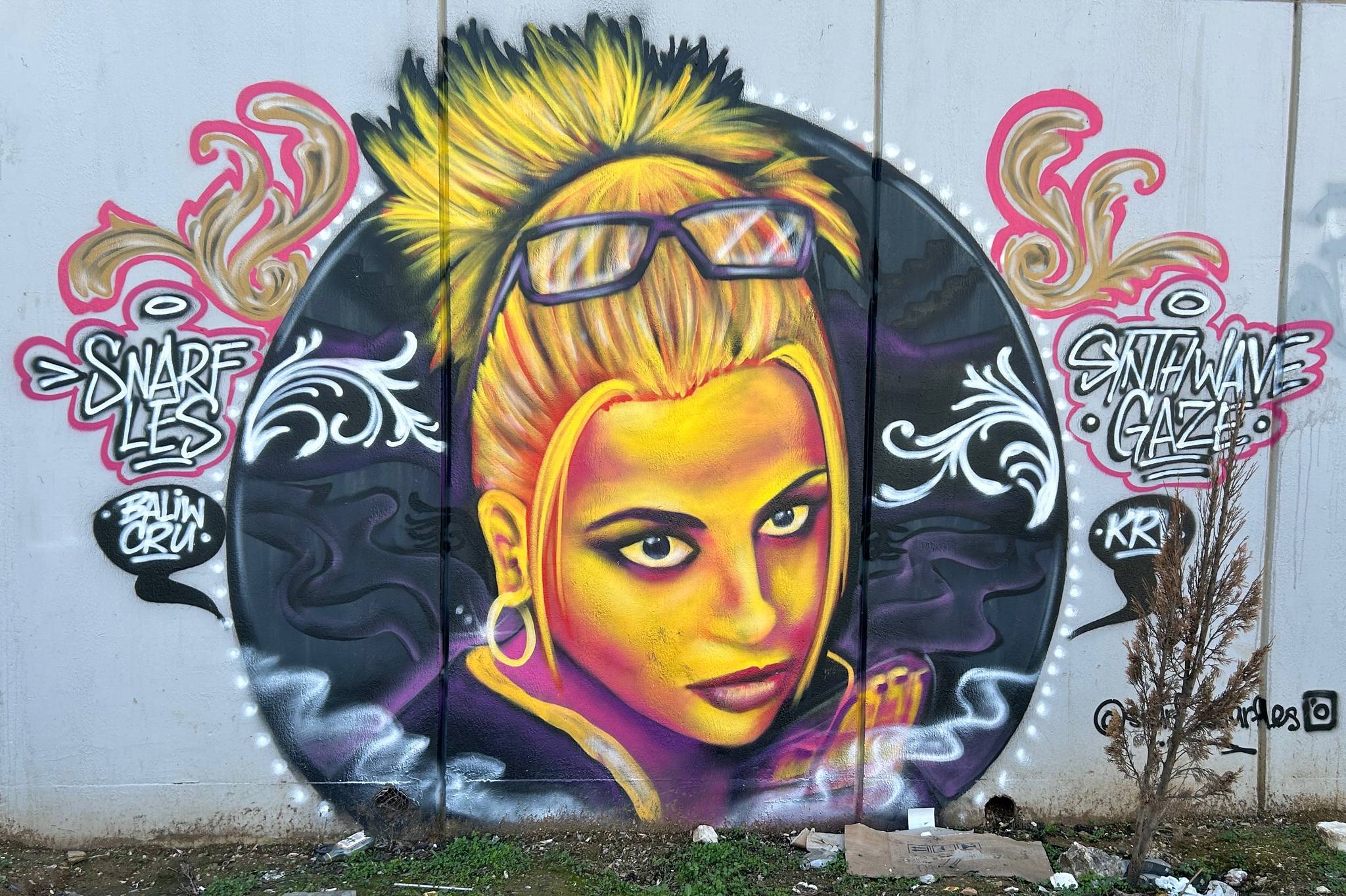 Snarf&mdash;Palestinian woman