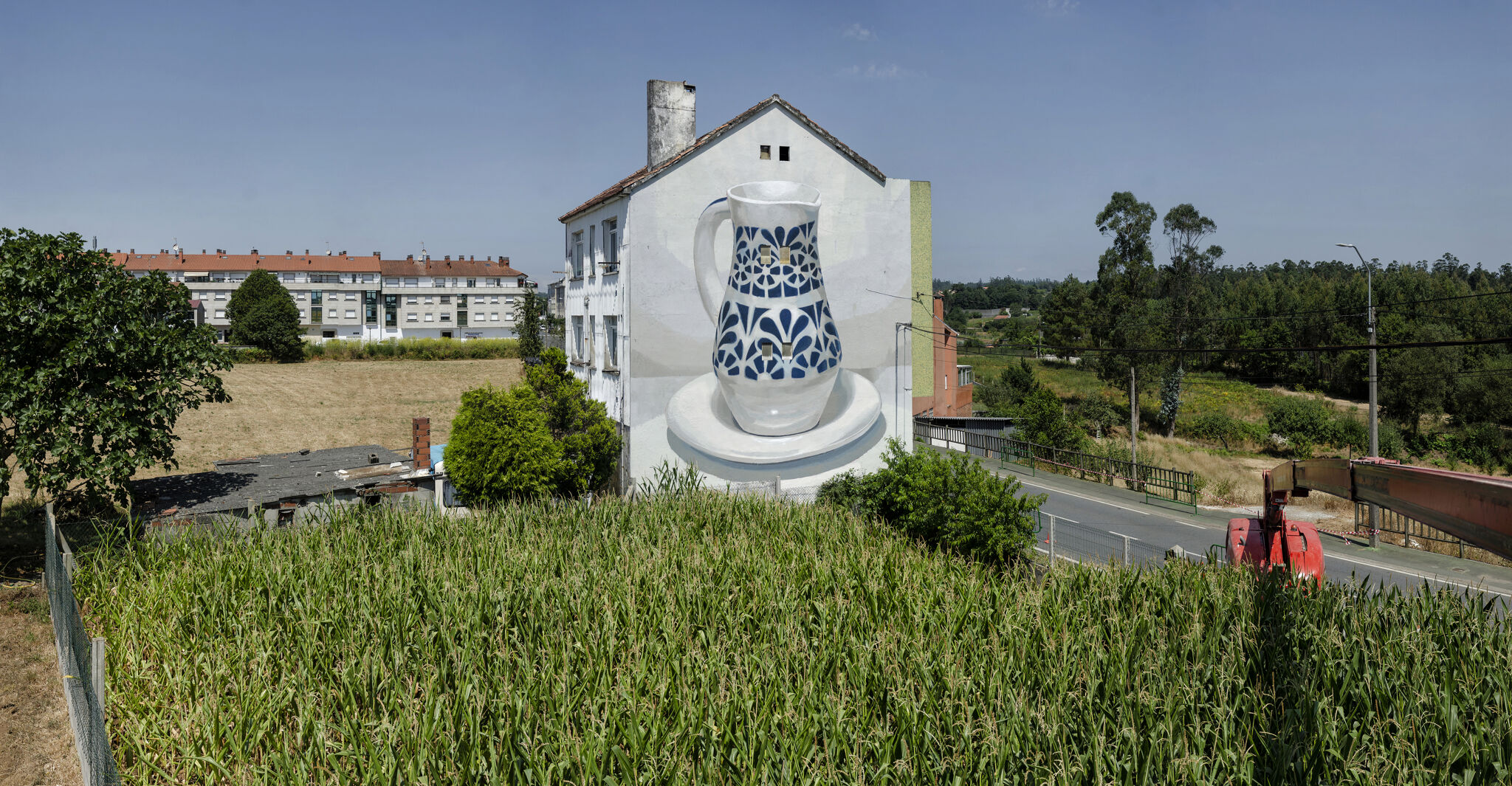 Manolo Mesa&mdash;New walll by MANOLO MESA for DESORDES CREATIVAS 2020, in Ordes (Galiza-Spain)
