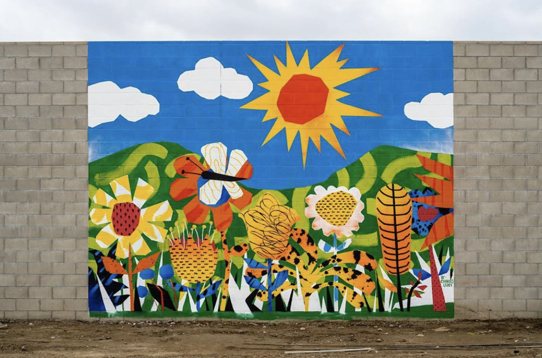 Jeff Gress, Jasper Wong, Kamea Hadar, Amanda Lynn, Crisselle, Andrew Schoultz, Charles Leddy&mdash;Canvas Apartments Murals