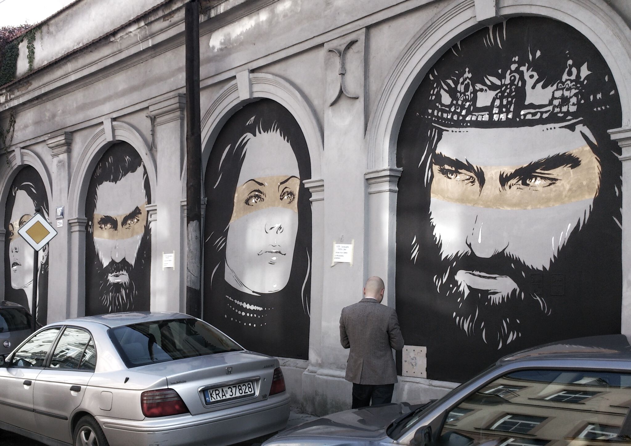 Piotr Janowczyk&mdash;Historical Murals of Kazimierz District