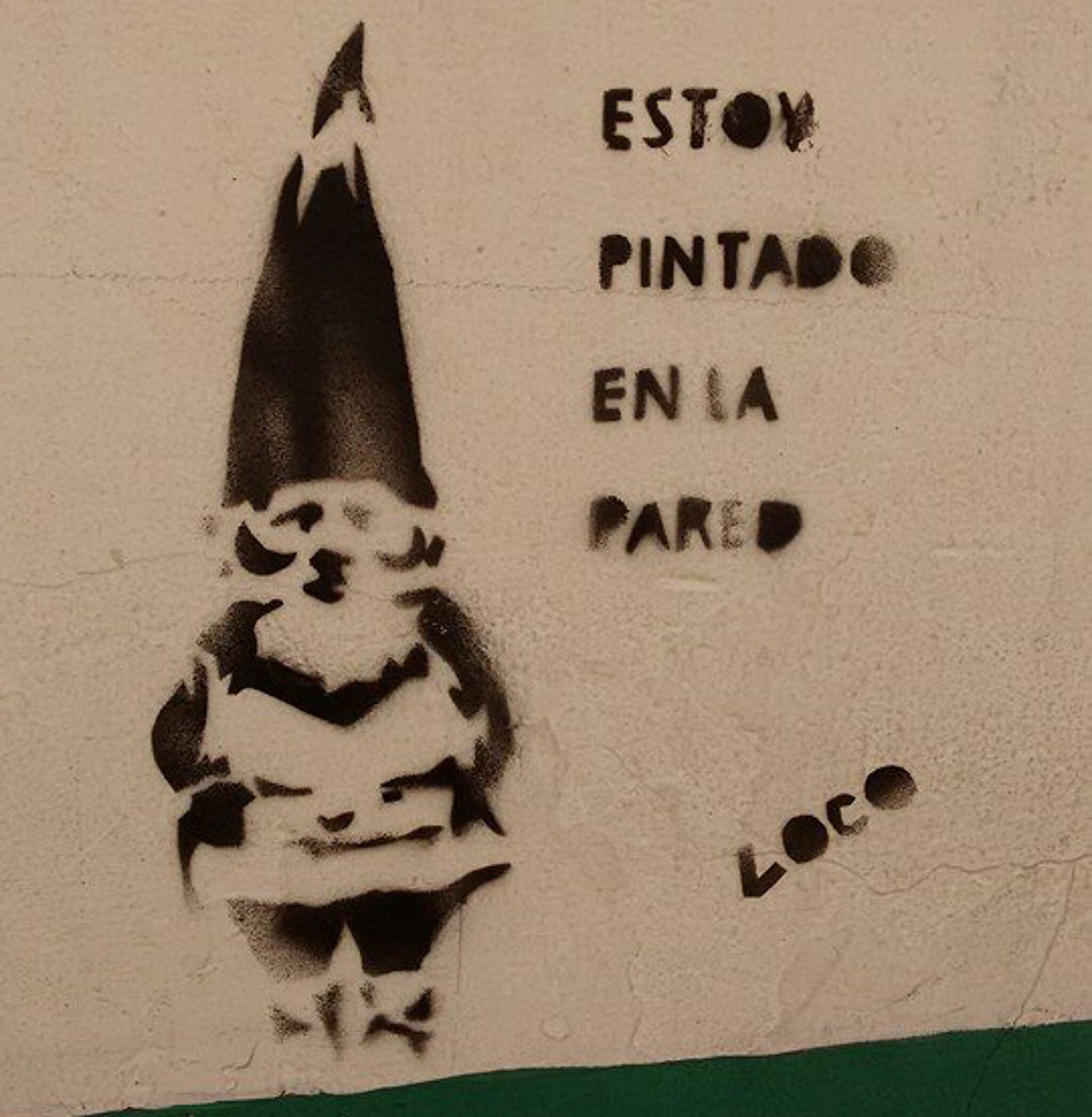 Unknown - Bogota&mdash;I'm painted on the wall