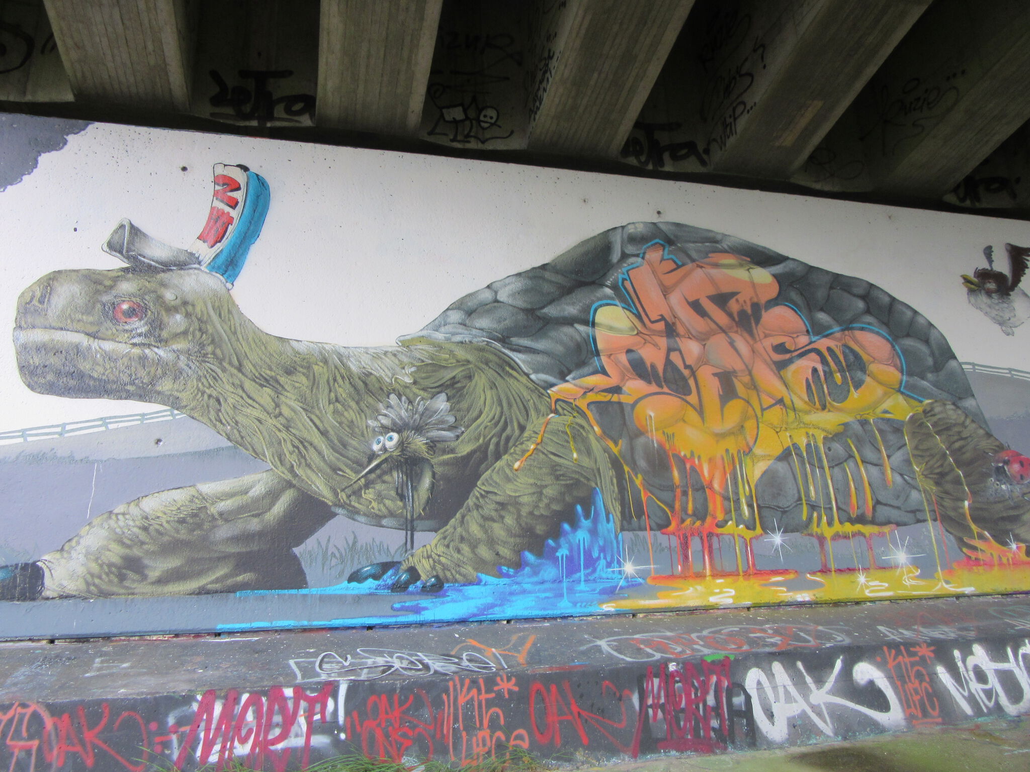 Harke Broersma&mdash;Stephensonviaduct zuidzijde (Hall of Fame)
