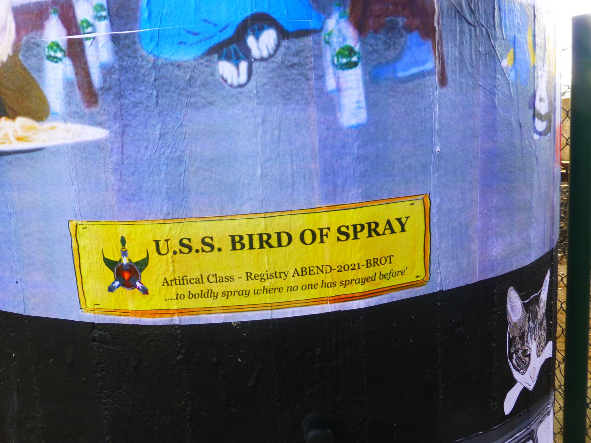 Olgarobotart&mdash;Bird of Spray