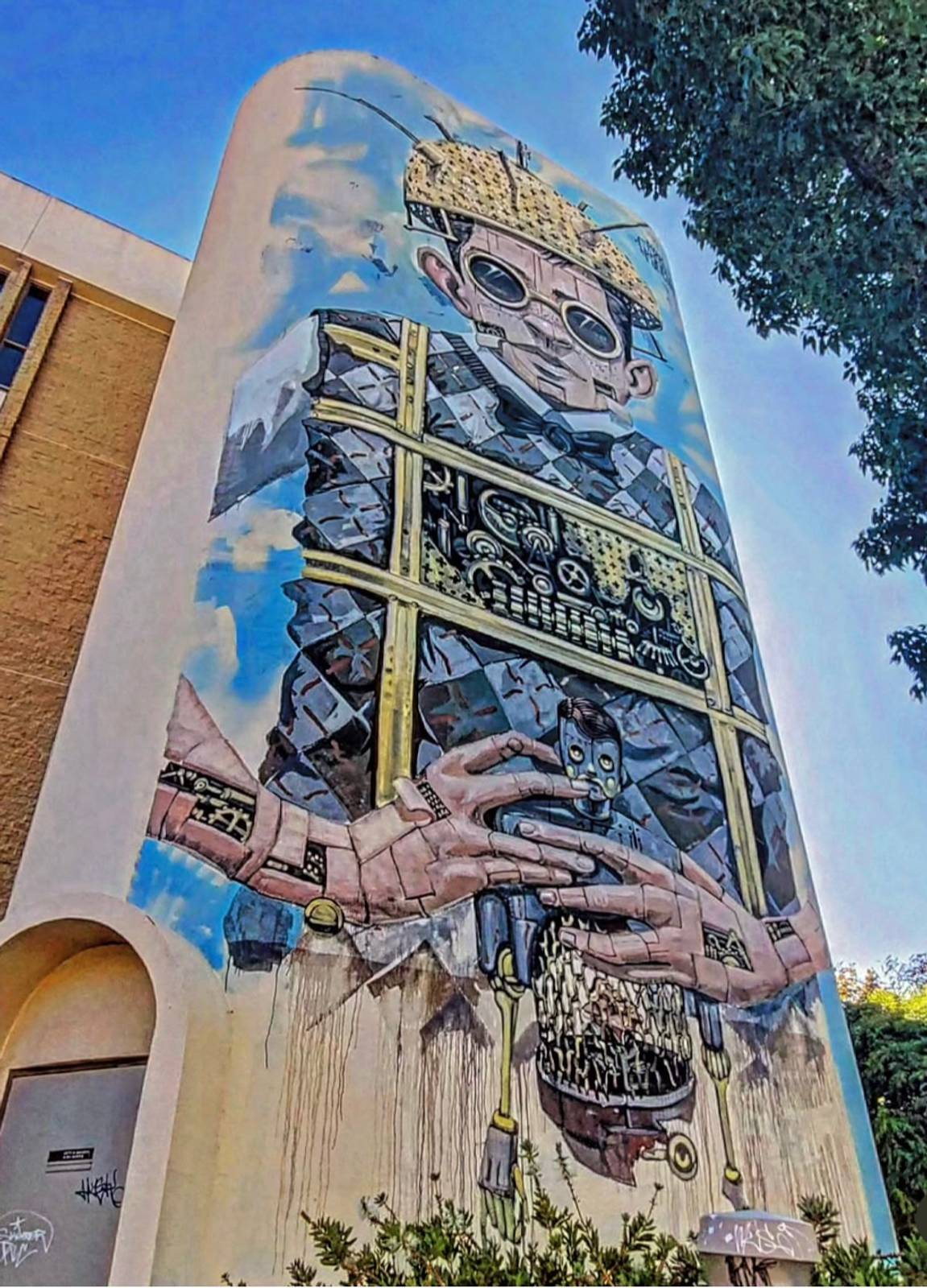 Pixel Pancho&mdash;Self-protection of the immigrant in ourself