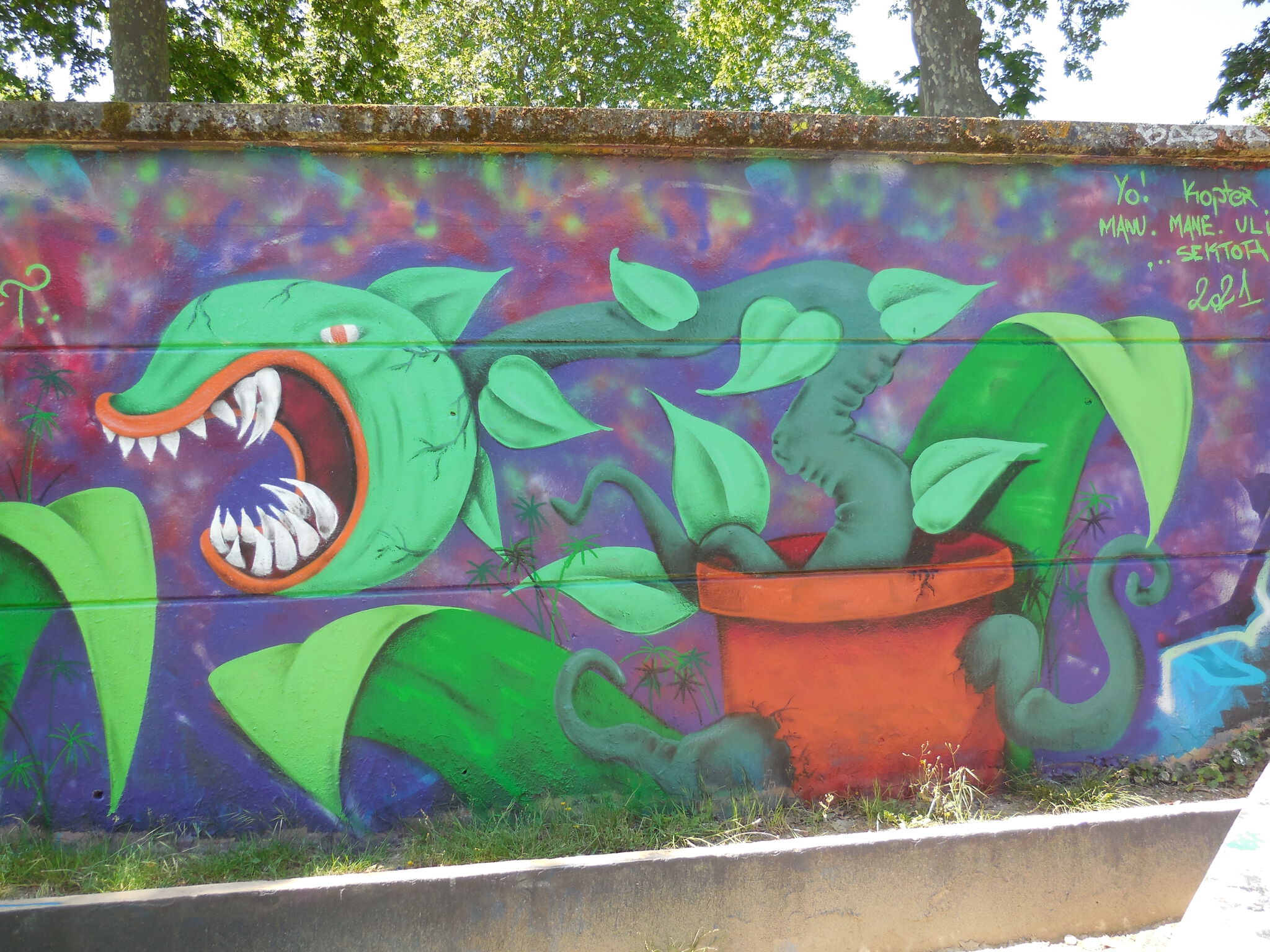 Sektor&mdash;Plante carnivore (n'est plus visible)
