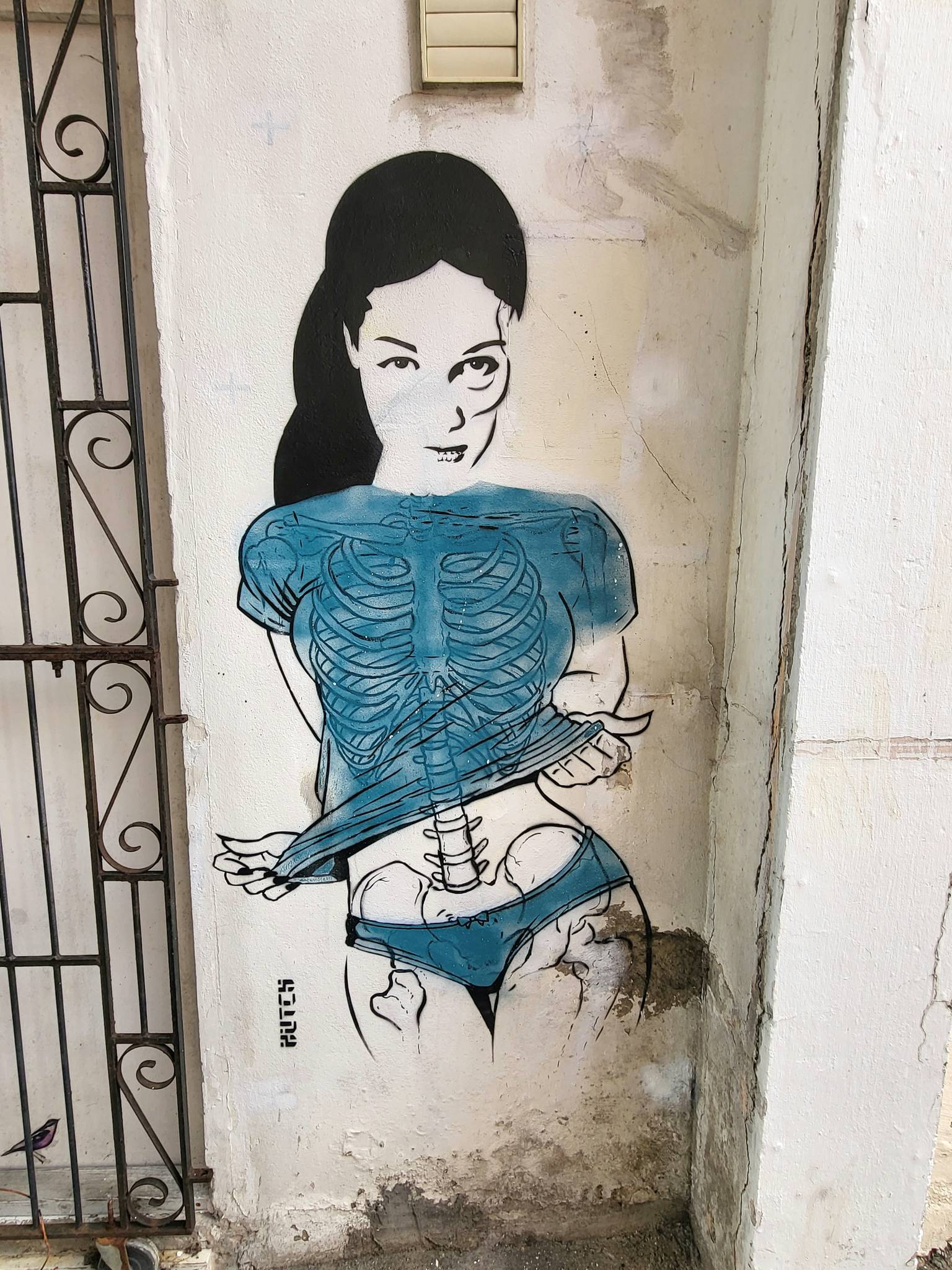 Roo Abrook, My Dog Sighs, Fark, Gary Stranger&mdash;Kani's Sowing Room Street Art Gallery