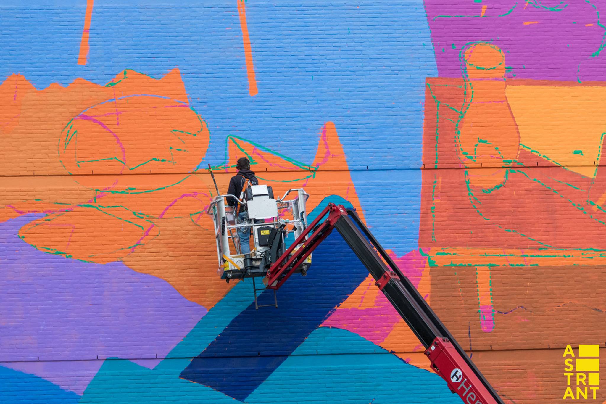 fred battle&mdash;Museum Murals Ede x Kroller Muller