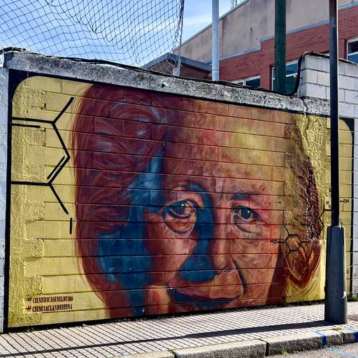 Científicas en el muro