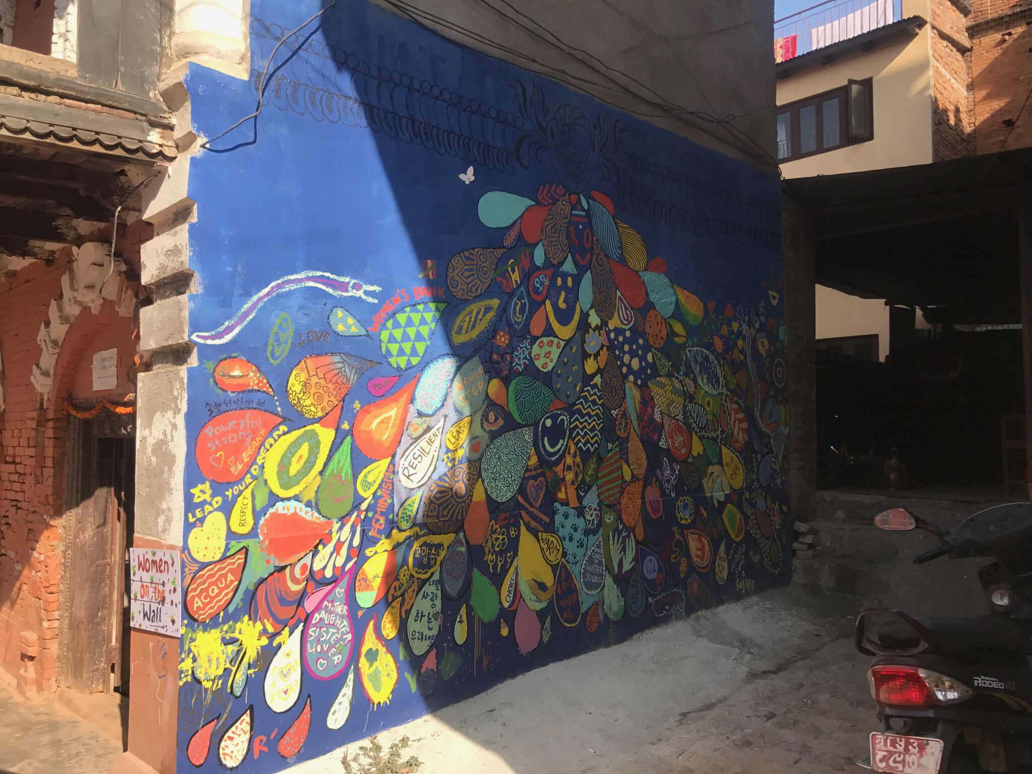 Micro Galleries, Sarah Sculley, Jyoti Shrestha&mdash;Women on the Wall, Kathmandu