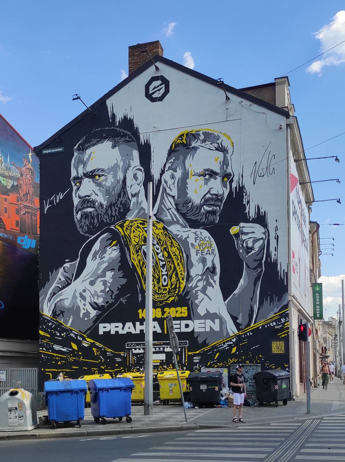 DRAWetc&mdash;Mural in honor of Karlos Vémola and Attila Végh