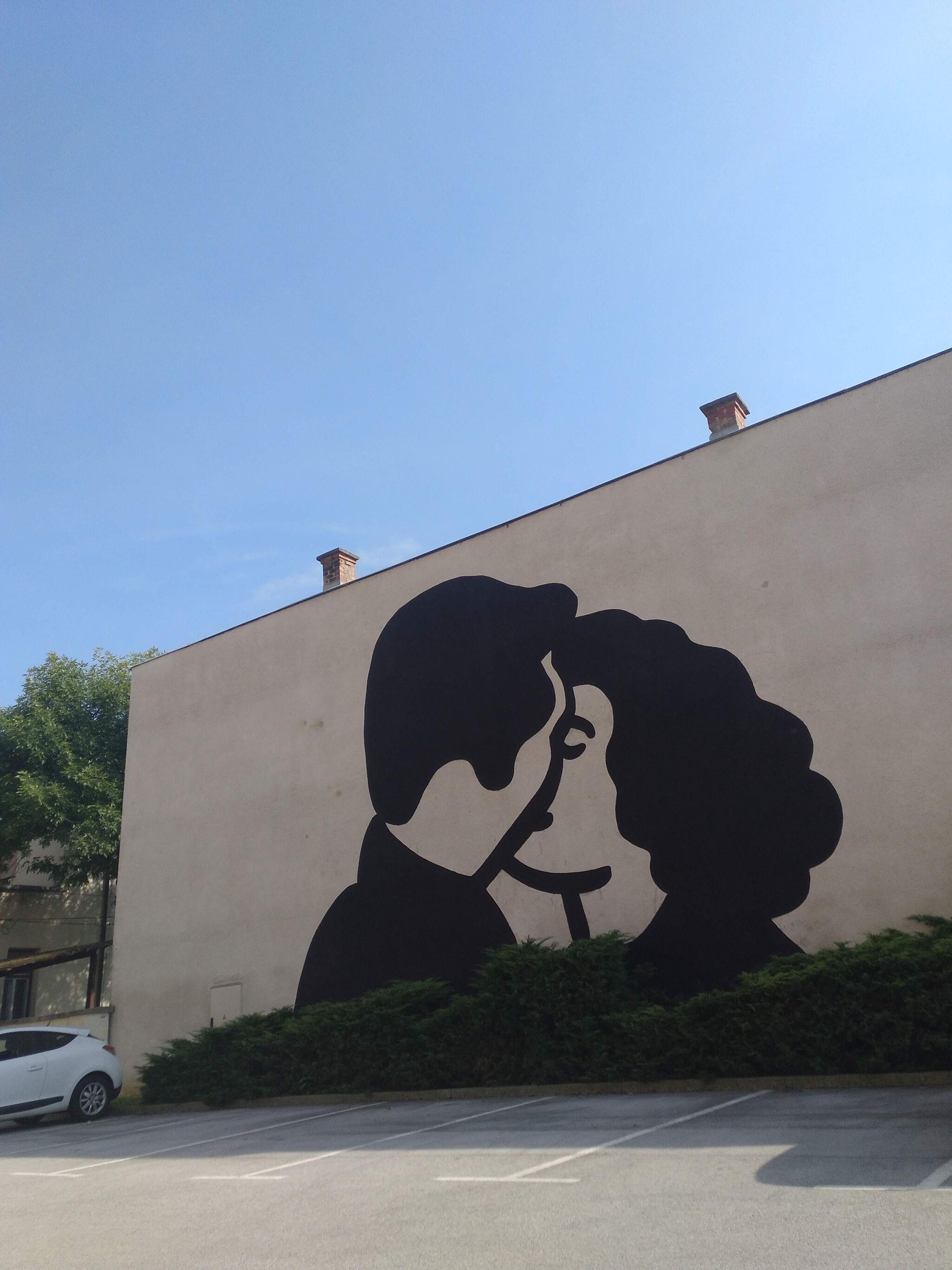 Unknown - Maribor&mdash;kiss mural