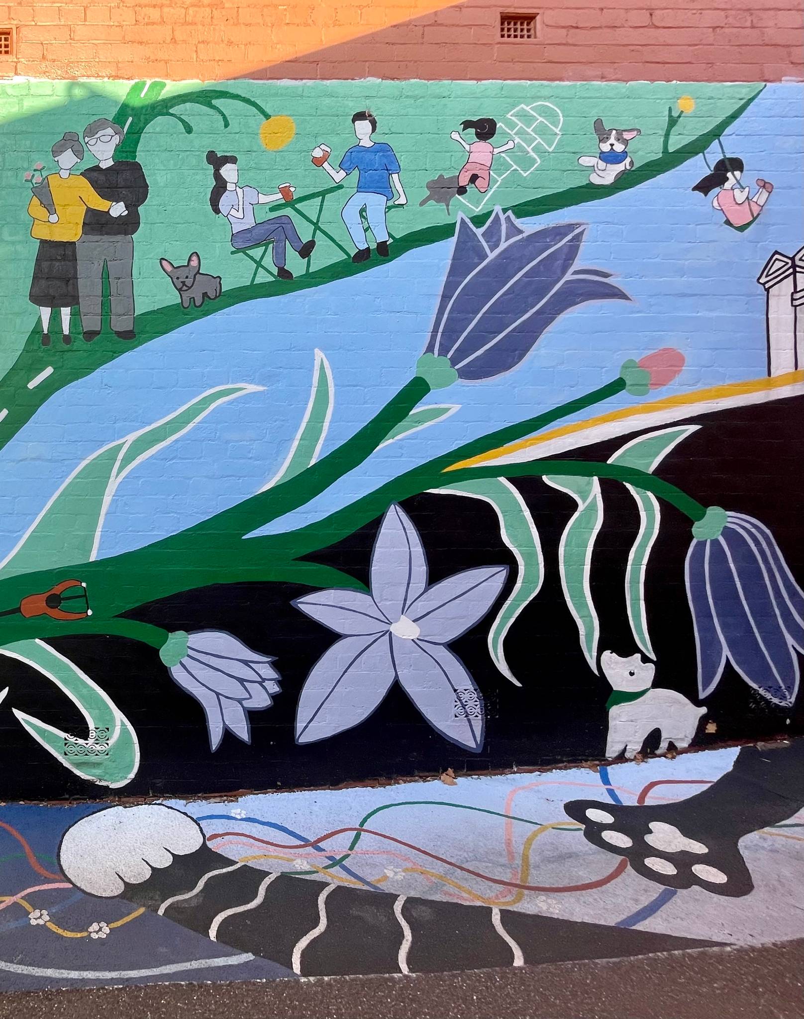 Miss Stingray&mdash;Maling Road Mural