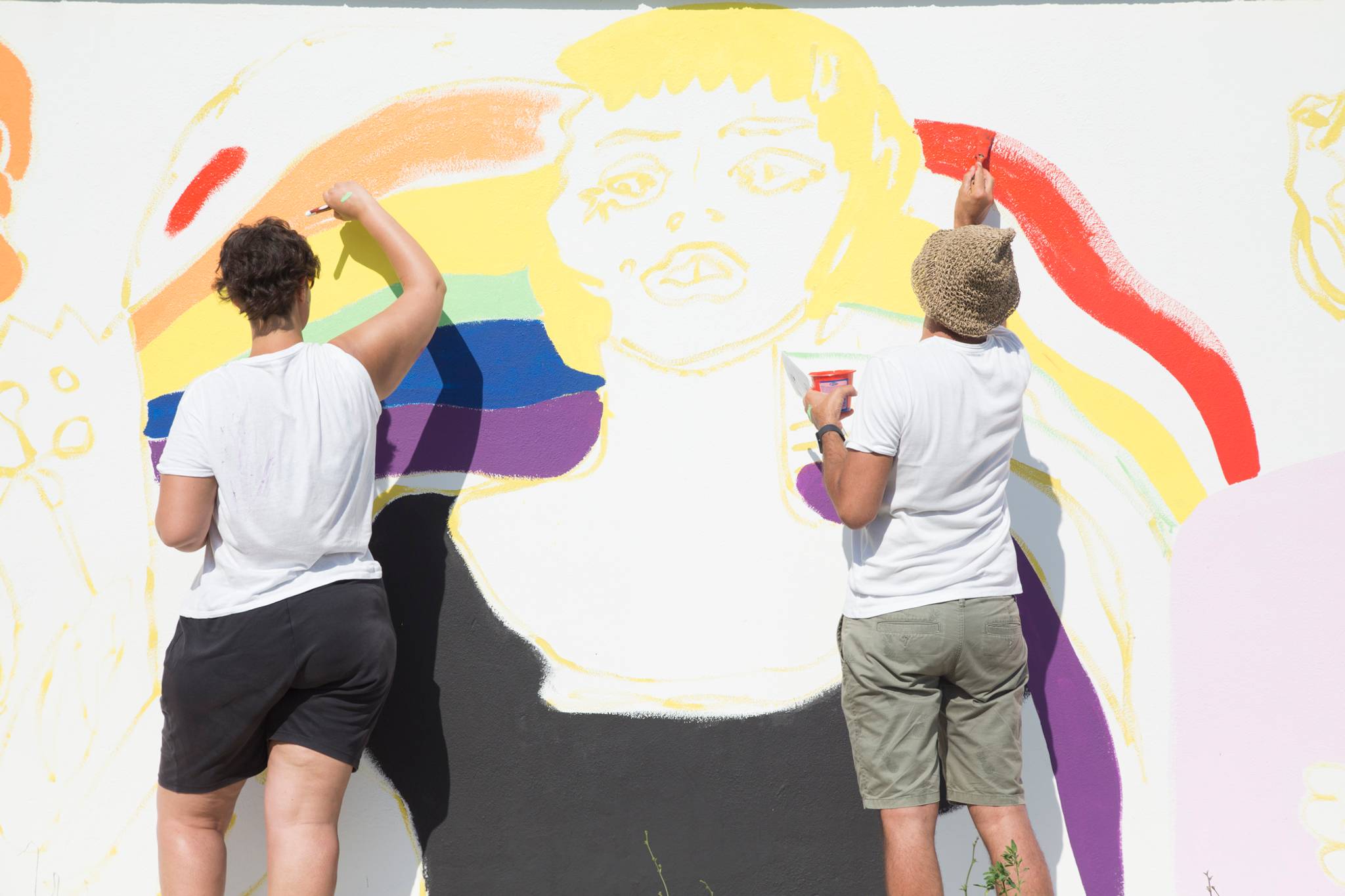 Oblo Creature&mdash;Queer wall