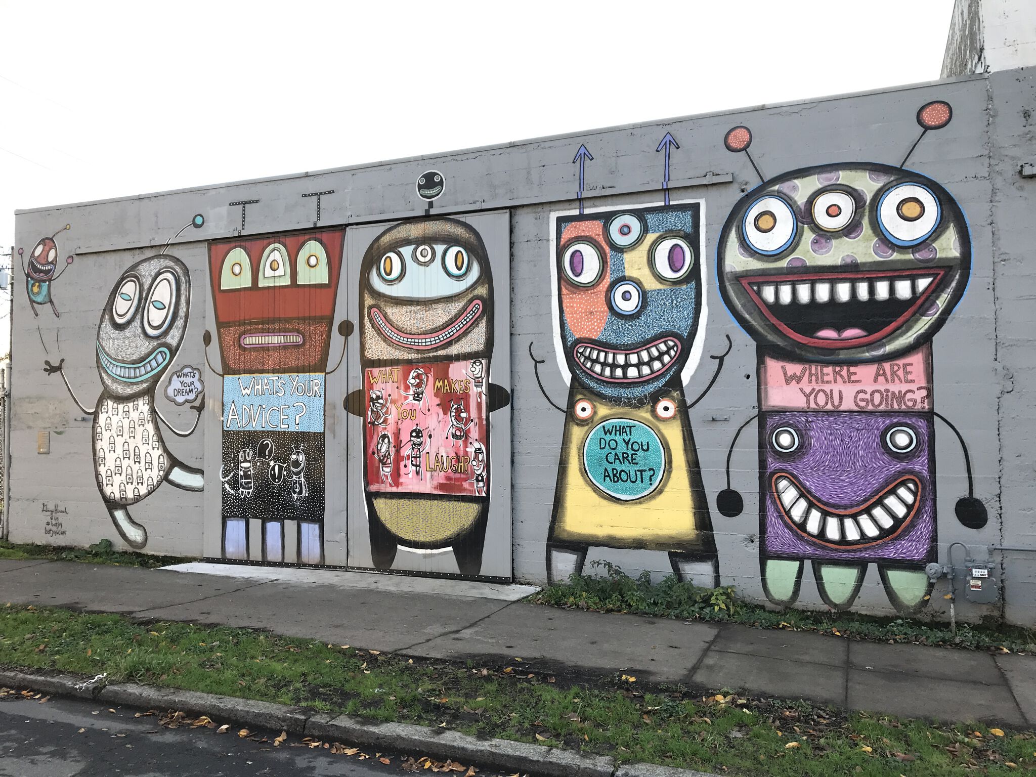 Gary Hirsch&mdash;Questions for humans: Dreams wall