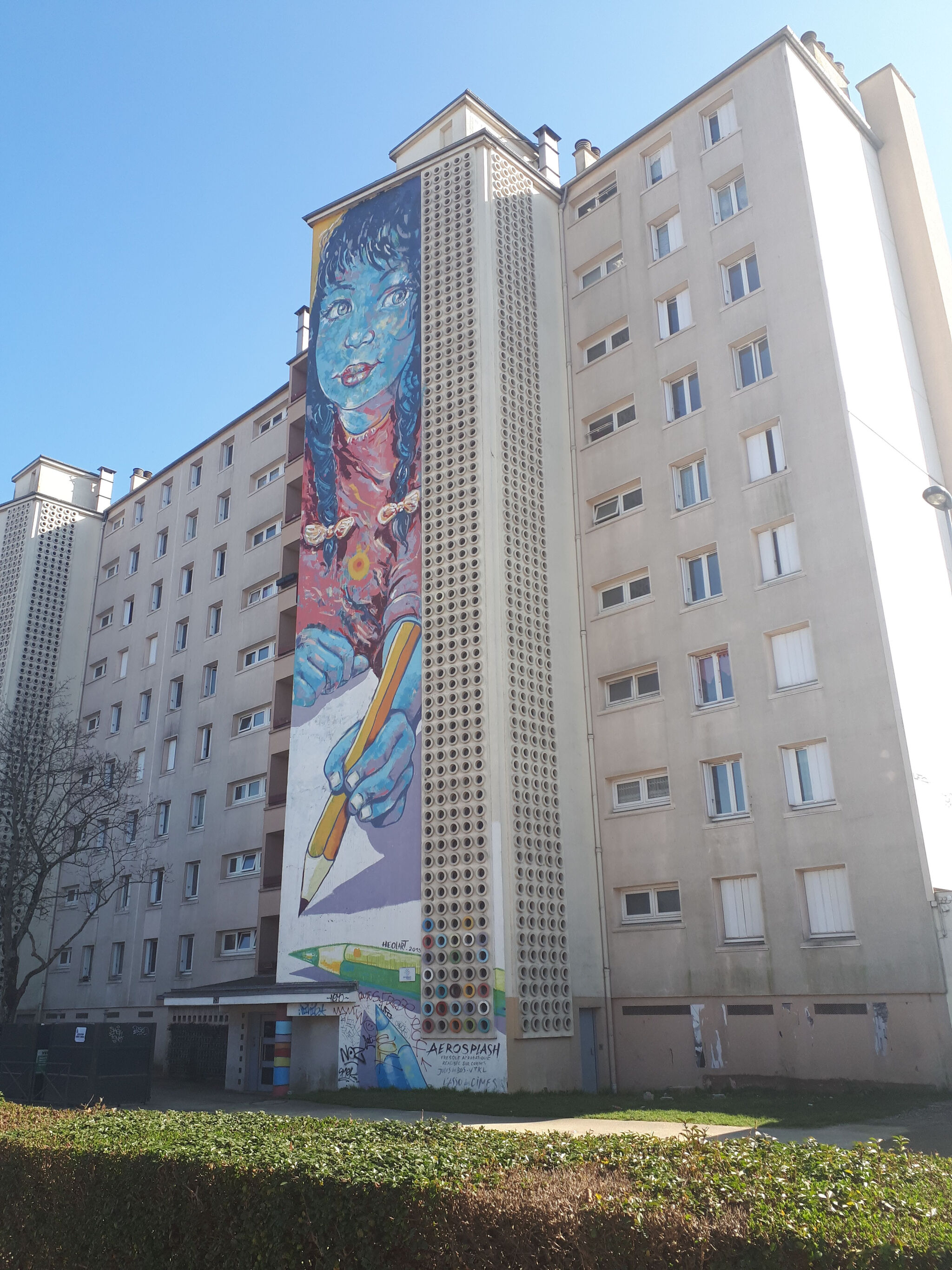Heolart&mdash;La Fillette Aux Crayons