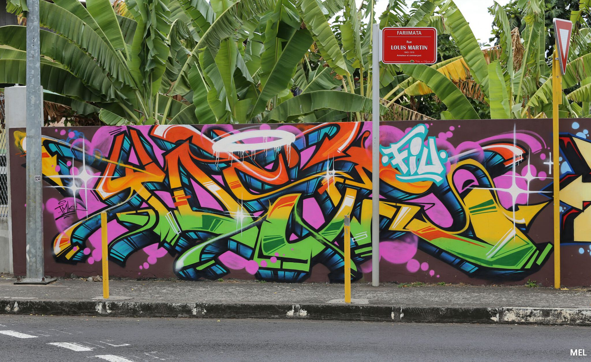 Jops, Oreus, Aris, Jungles, Sajme&mdash;Lettering in the Mission area II