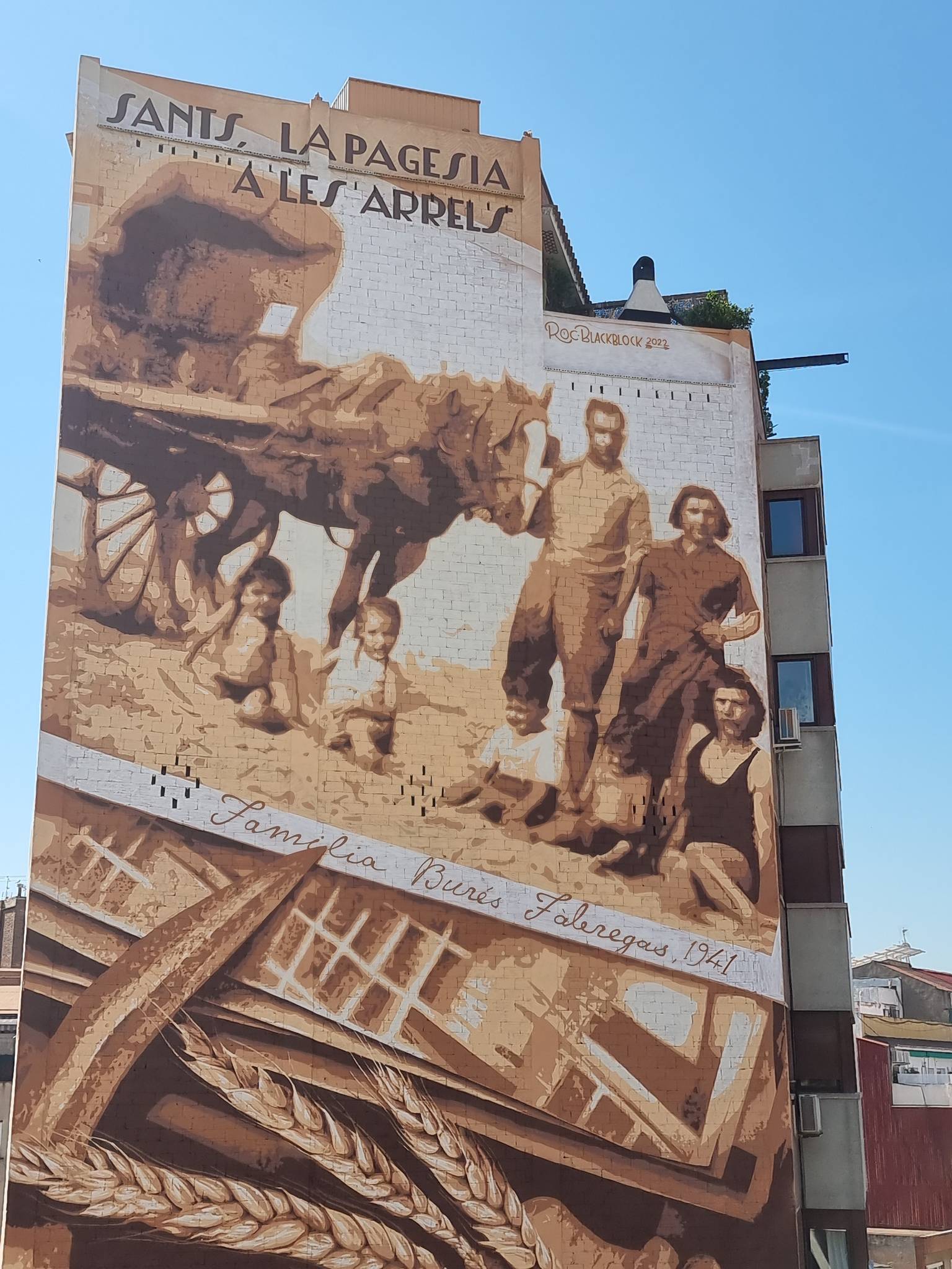 Roc Blackblock&mdash;Sants, the peasantry at the roots