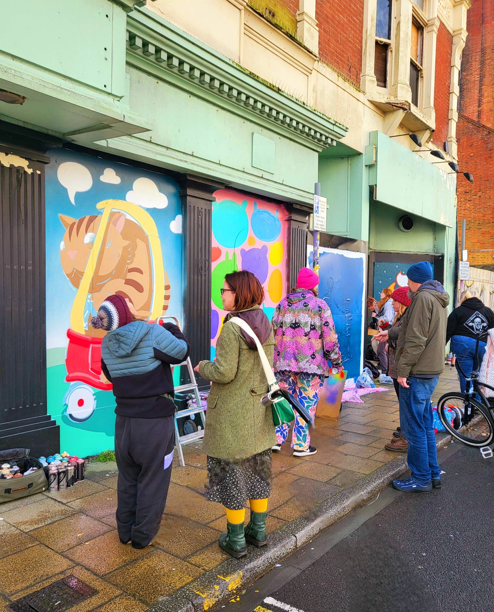 rooabrook, Koe1, Ketones6000, thisismidge, NZIE, Gary Stranger, pogo, RoosArt&mdash;Osborne Road Street Art Gallery