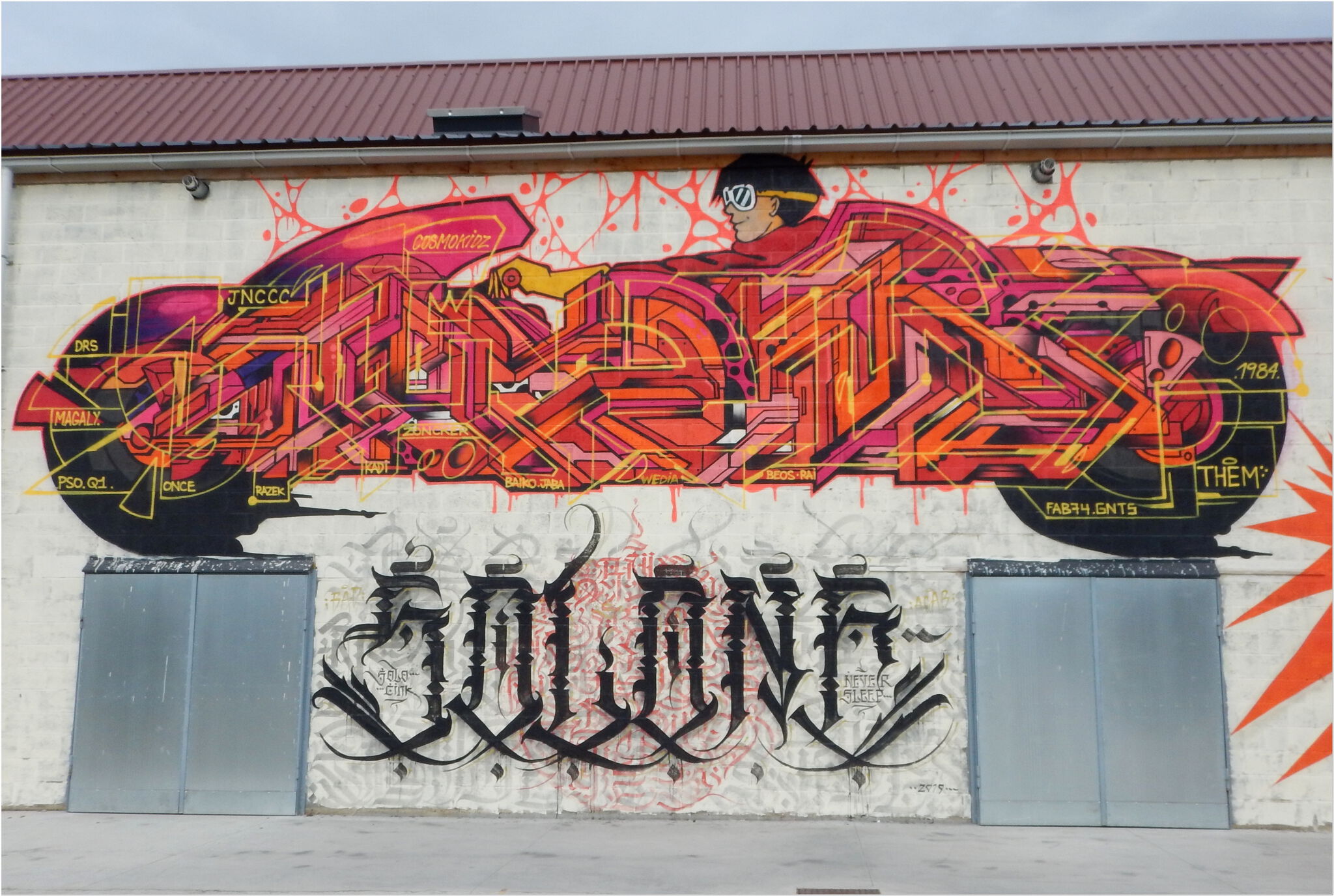 PsoMan, Steve Locatelli, SozyOne, Johnny Boy, Derm Bad Taste, Jaba&mdash;Wall & ride fabrik festival 2019