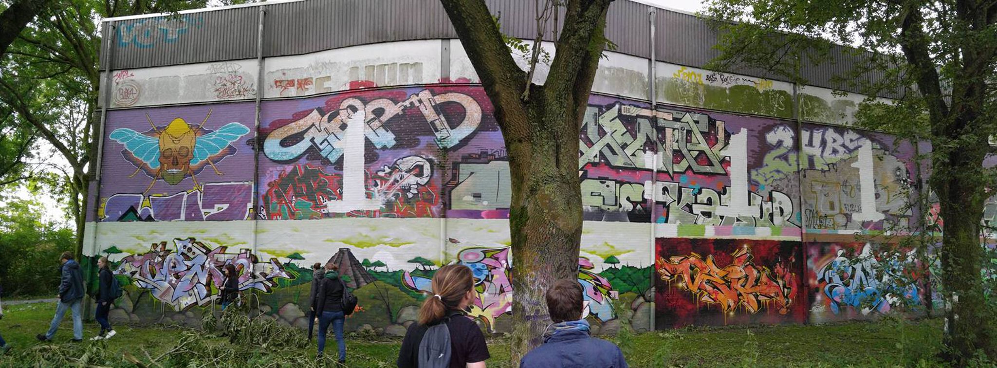 LSD Crew, Romeo, Mega, Erase, Nozm, Nors, Astro, Oreo&mdash;Van Loonstraat Gym (Hall of Fame)