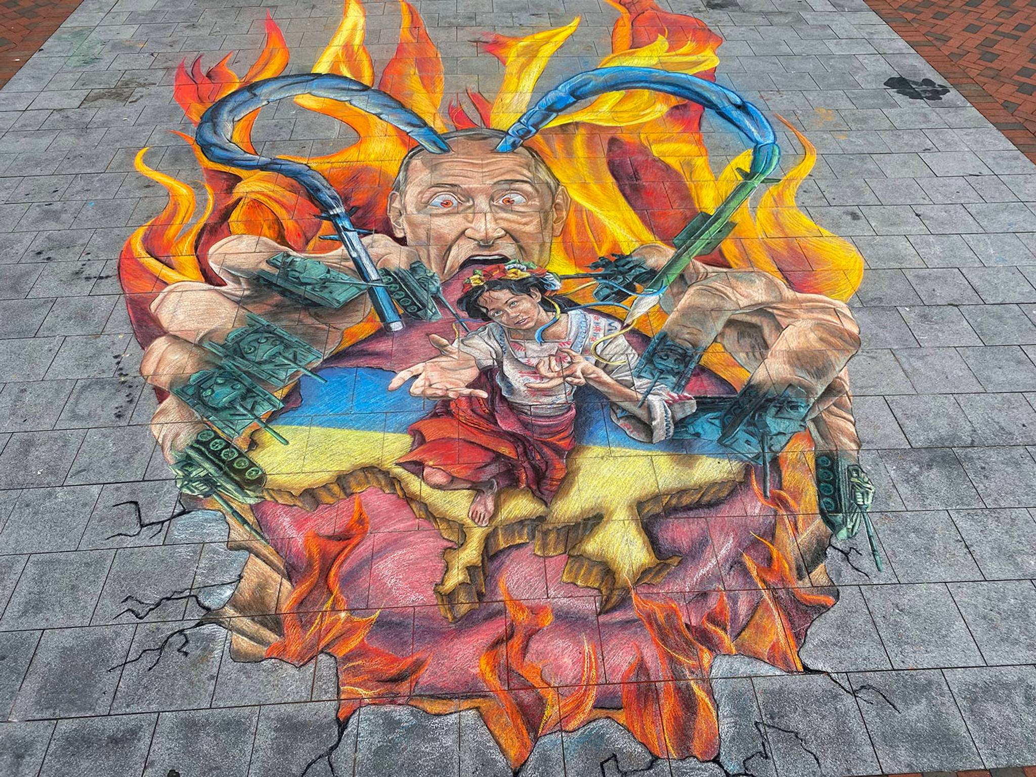 Murals of Baltimore&mdash;Save Ukraine