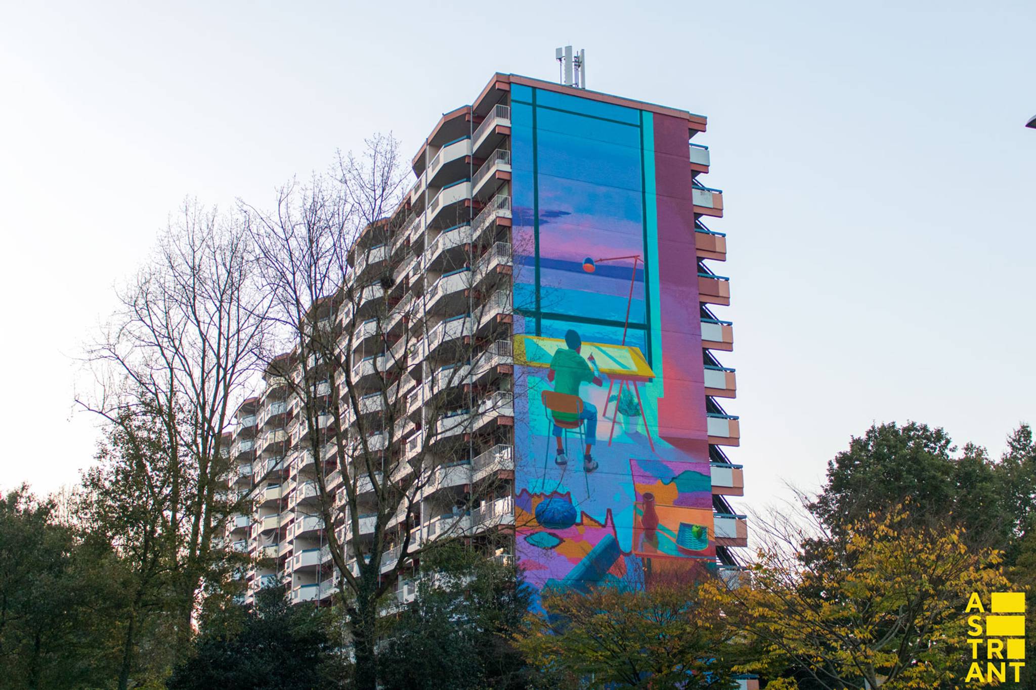 fred battle&mdash;Museum Murals Ede x Kroller Muller