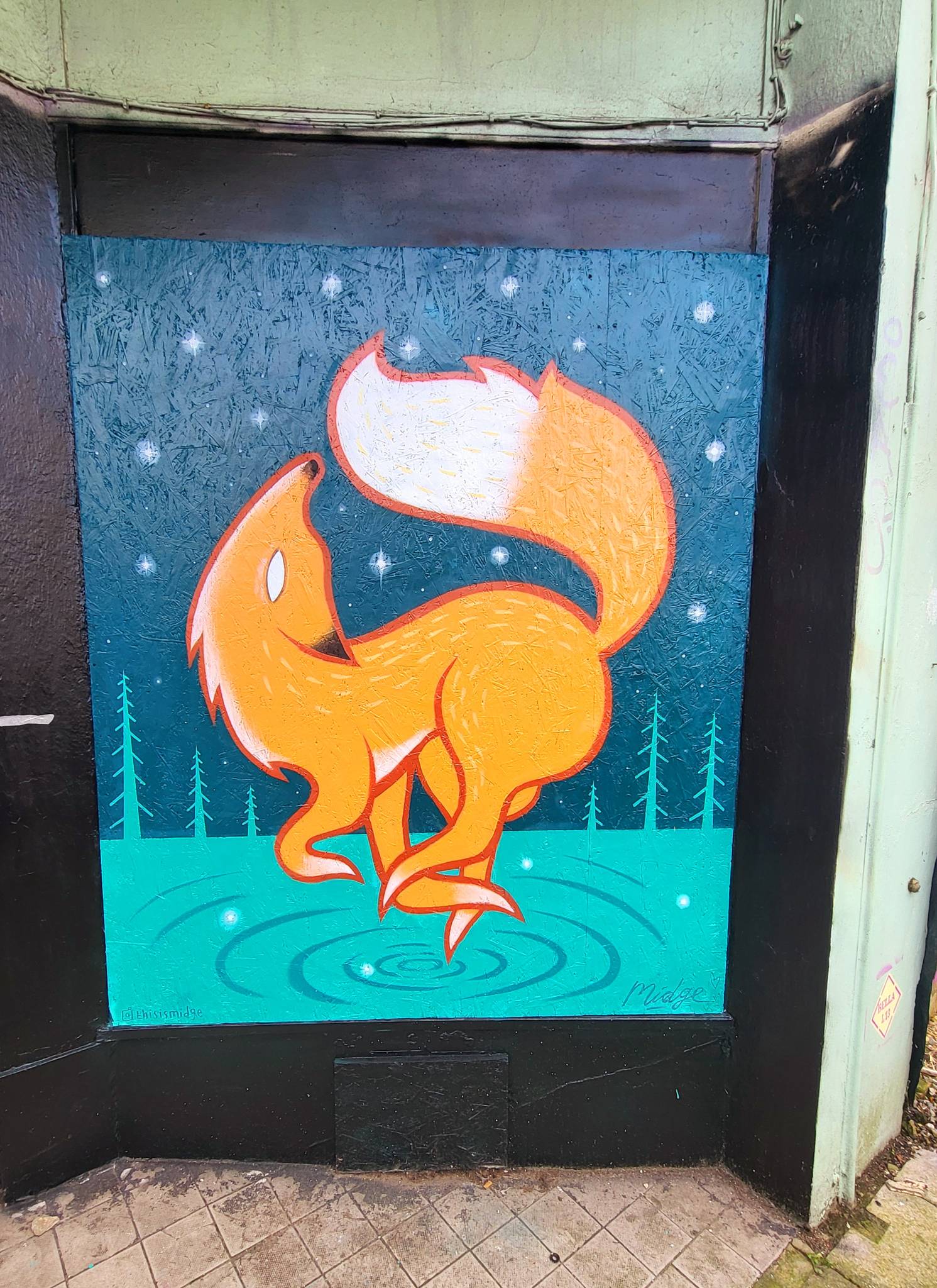 rooabrook, Koe1, Ketones6000, thisismidge, NZIE, Gary Stranger, pogo, RoosArt&mdash;Osborne Road Street Art Gallery