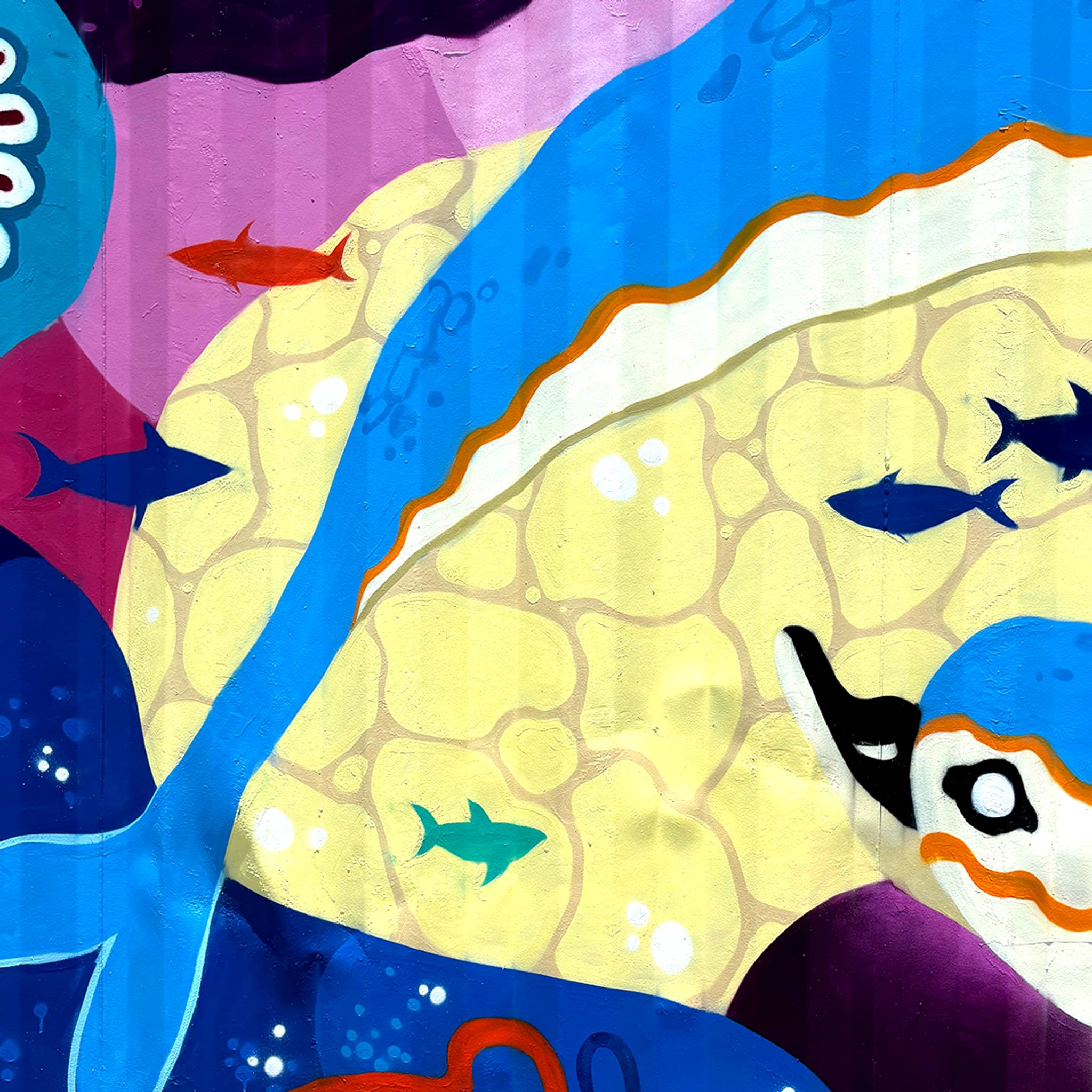 Epsilonartndesign&mdash;Minoan Dolphins Mural