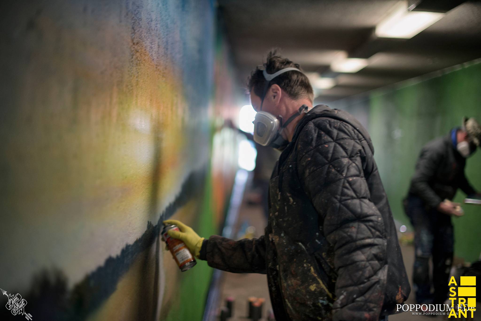 Sapo, Nash, TCK, Ives One, Trendkill Stencils&mdash;Bospoorttunnel