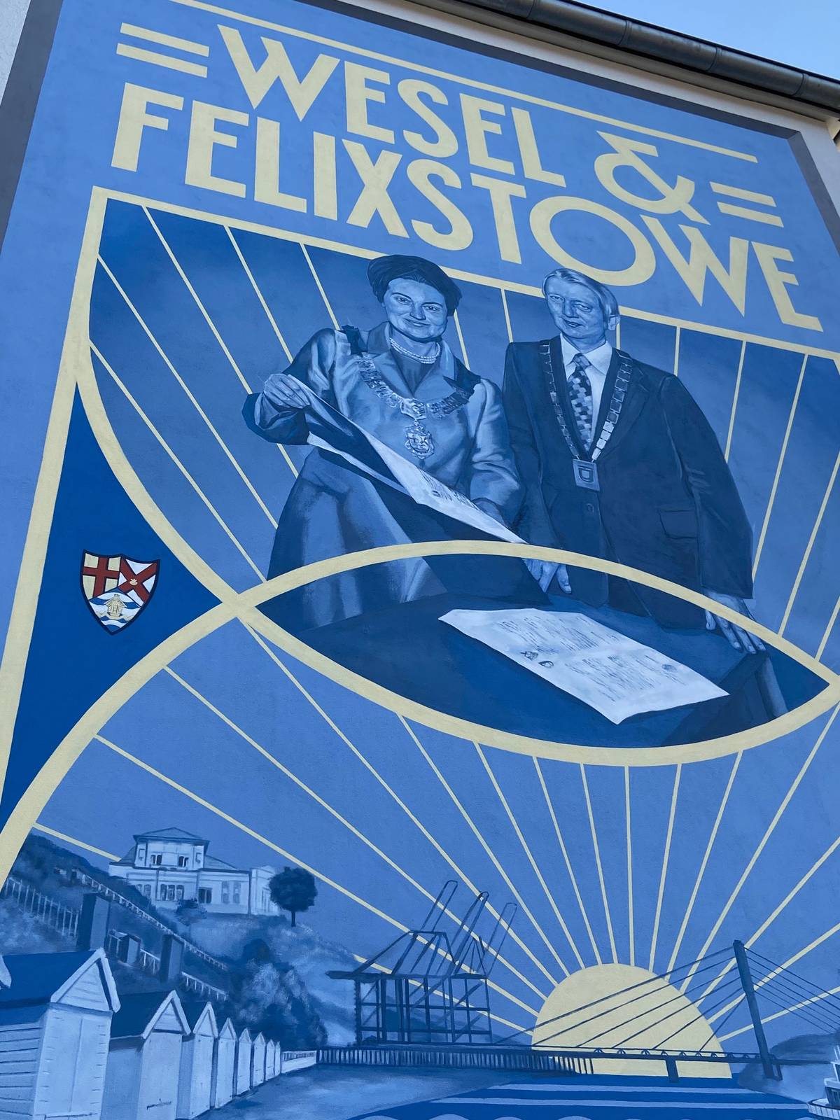 De-strakke-hand&mdash;50 years of partnership Wesel-Felixstowe