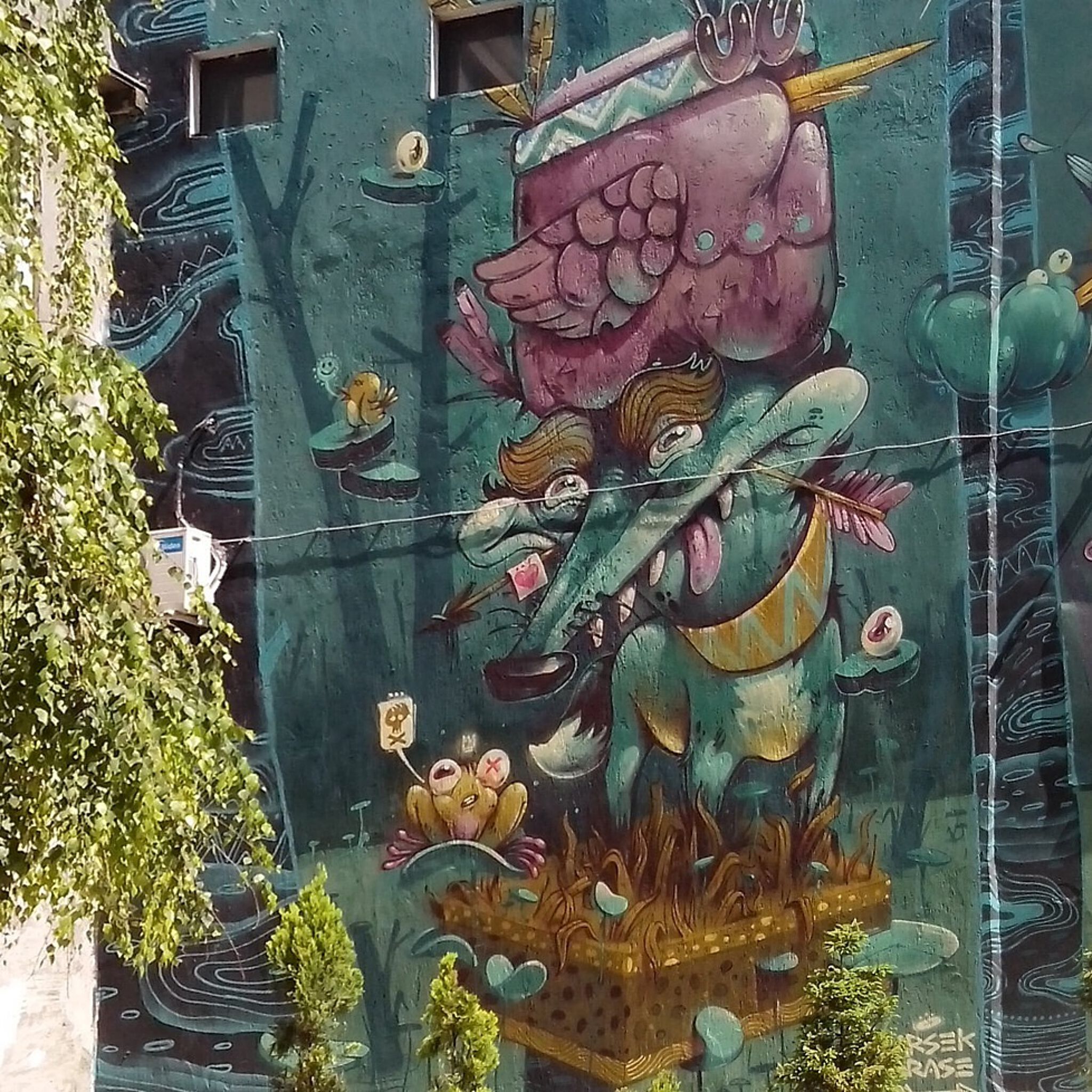 Malakkai, Artez, Piros, Corte, Junk, Monsta, Pijanista, Sebas Velasco, Seck, Resto (Rage), Arsek & Erase&mdash;Magic forest