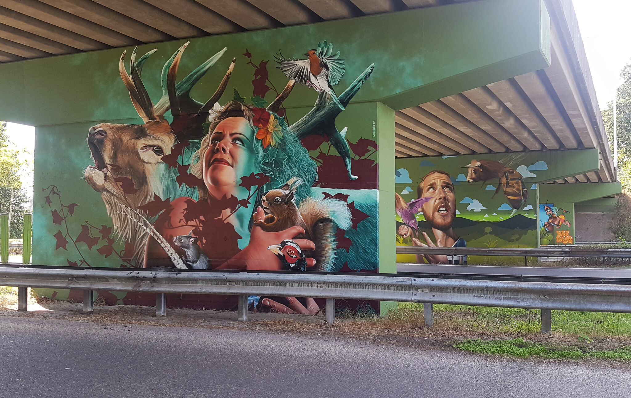 Belin, Steve Locatelli, Nash, Studio Giftig, Sapo&mdash;Green city Weert