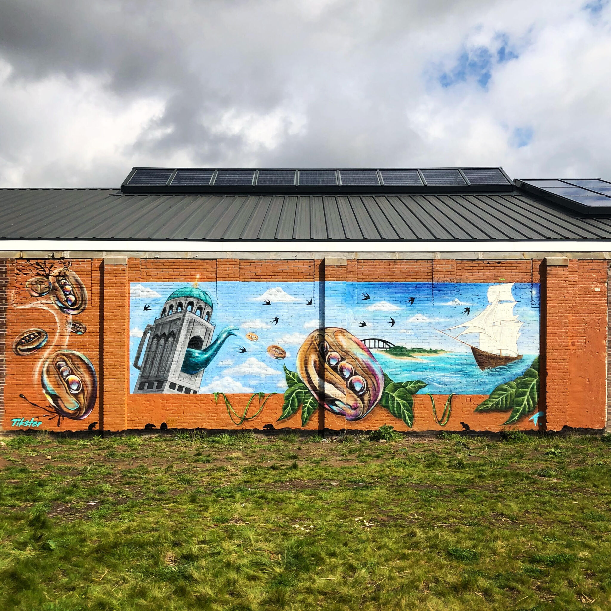 Tikster, Muurpret, Bartek&mdash;Coffee Mural