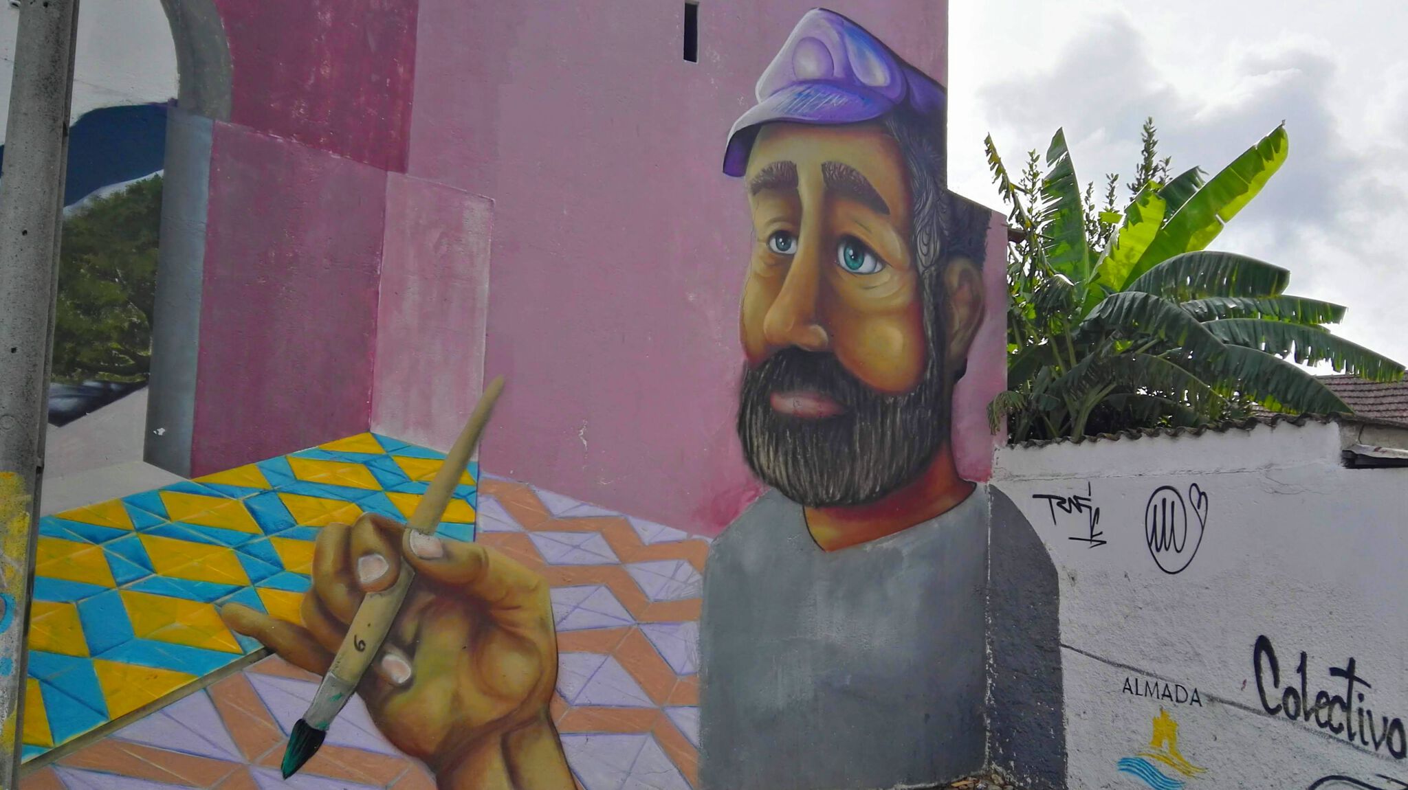 Pedro Mojo Jojo, André Trafic Silva &mdash;paintings