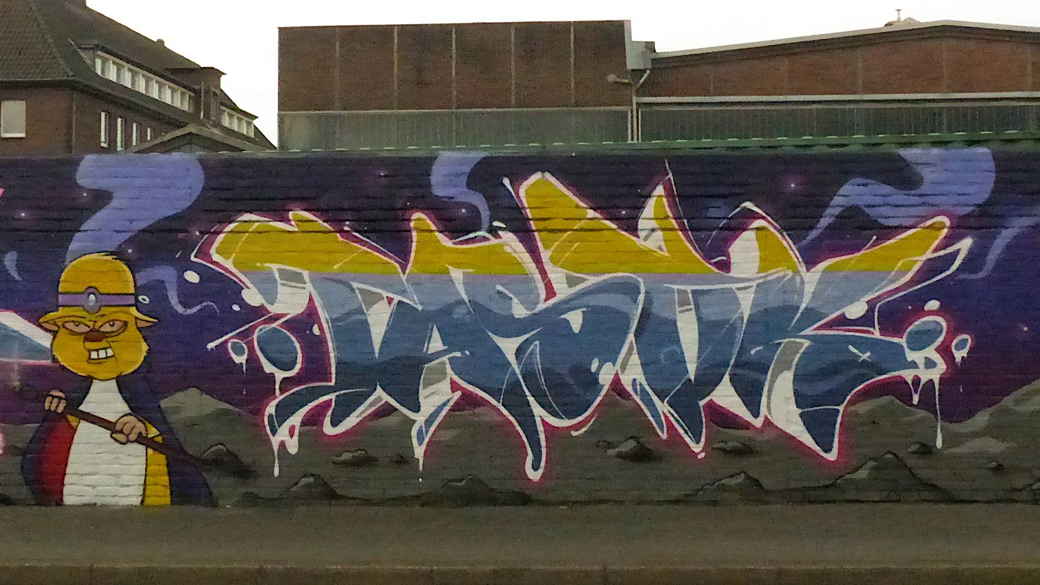 More Than Words&mdash;Graffiti Gallery Überwasserstraße