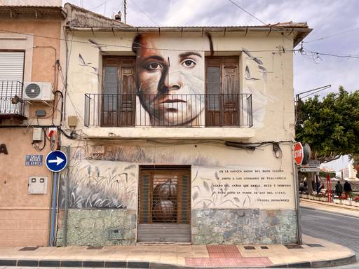 Homage to the poet Miguel Hernández