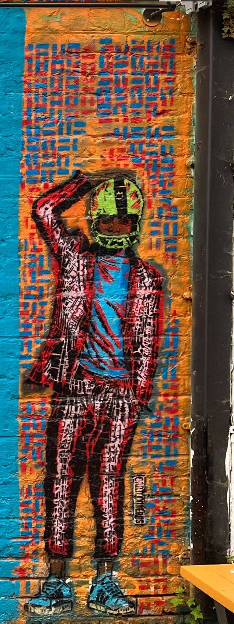 Cartoonneros, Martin Barrantes&mdash;Tall Basquiat