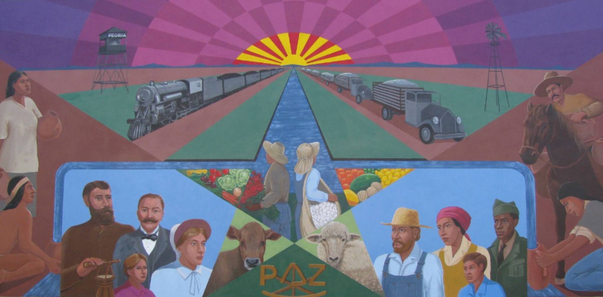 Emmanuel Martinez&mdash;Homage to Peoria's Past