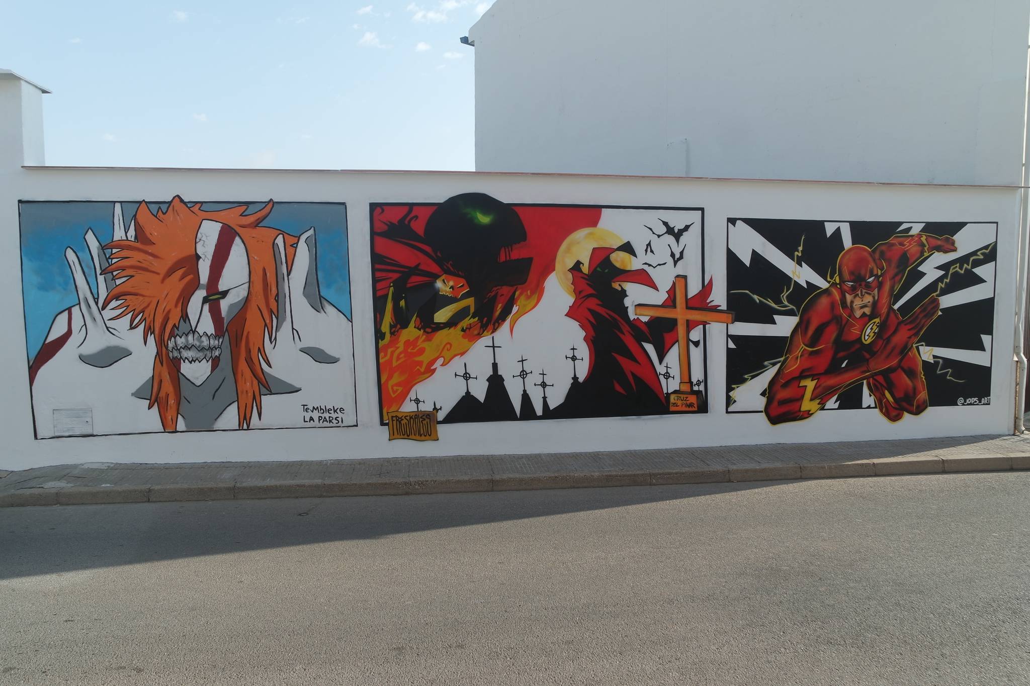 Freskales, Tembleke, Jops&mdash;Spawn vs Flash