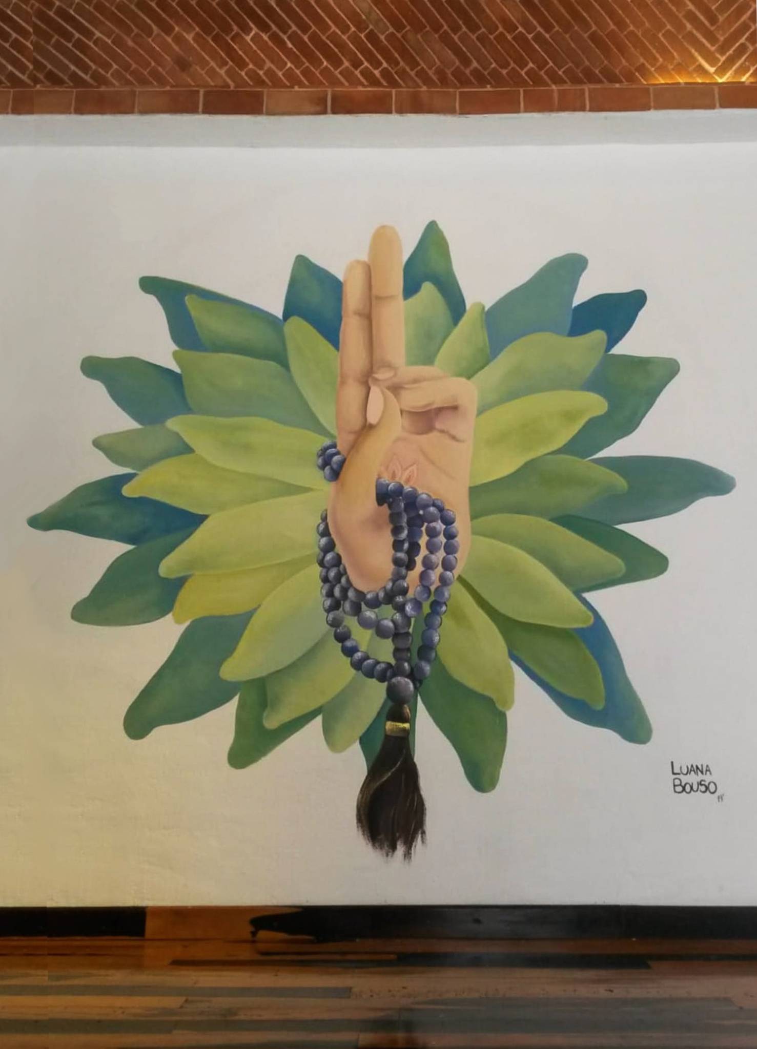 Luana-bouso&mdash;Mural Prana mudrs
