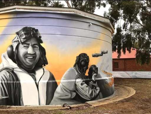 Then/Now/Always - Forest Hill RAAF Base Water Tank